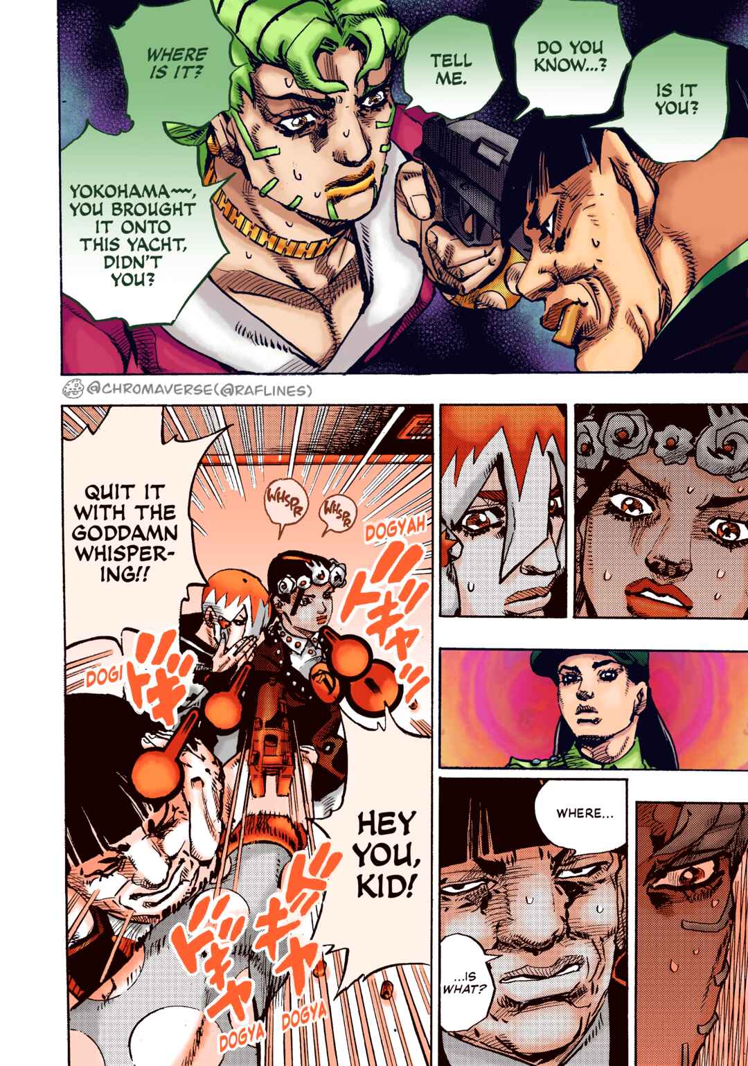 JoJo's Bizarre Adventure Part 9 - The JOJOLands (Fan-Colored) Chapter 24 - Page 5