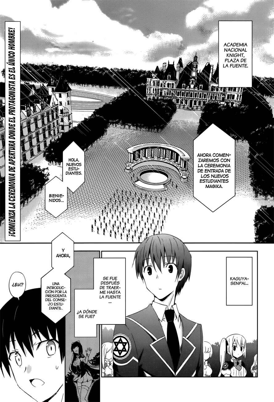 Magika no Kenshi to Shoukan Maou Chapter 2 - Page 2