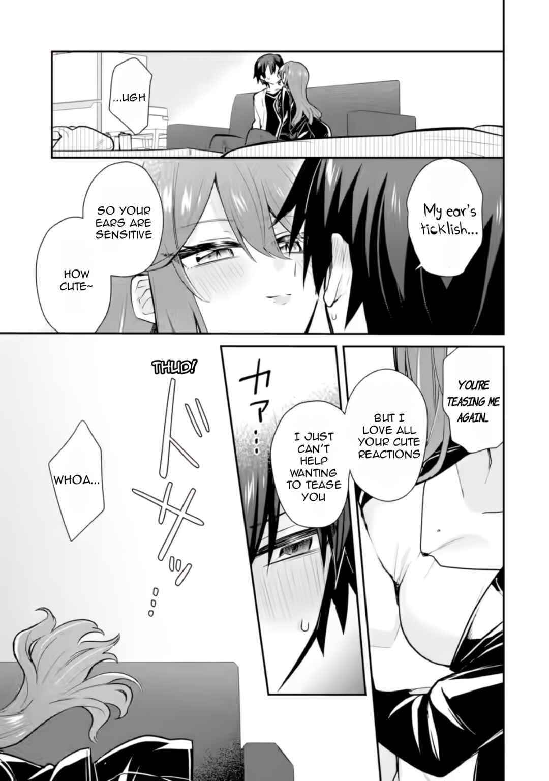 Osake to Senpai Kanojo to no Amaama Doukyo Lovecome wa Nijuusai ni Natte kara Chapter 2 - Page 12