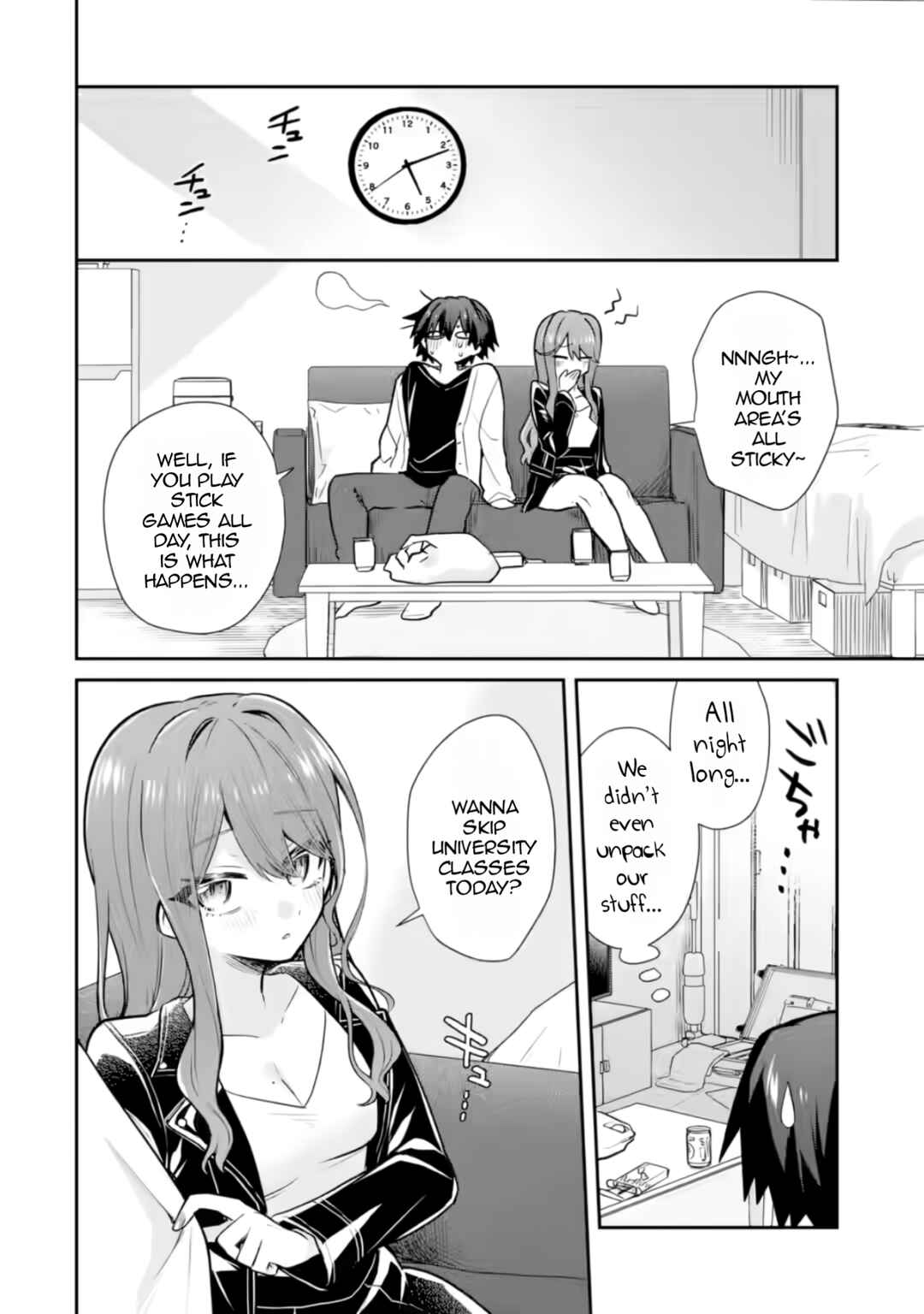 Osake to Senpai Kanojo to no Amaama Doukyo Lovecome wa Nijuusai ni Natte kara Chapter 2 - Page 31