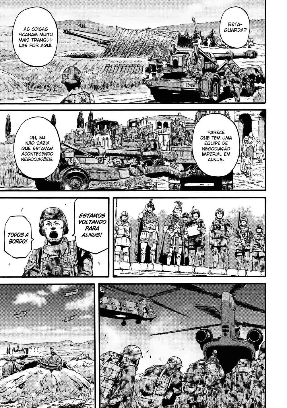 GATE - Jieitai Kanochi nite, Kaku Tatakaeri Chapter 110 - Page 4