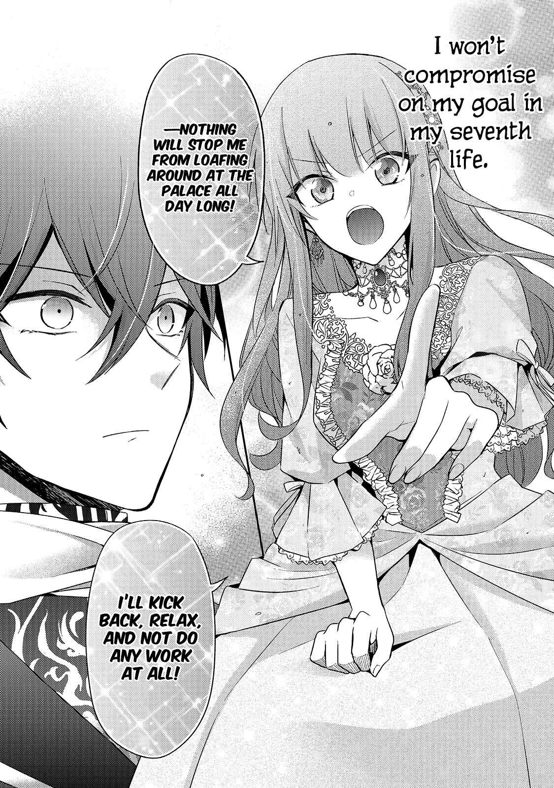 Loop 7-kaime no Akuyaku Reijou wa, Moto Tekikoku de Jiyuu Kimama na Hanayome Seikatsu o Mankitsu Suru Chapter 2 - Page 16
