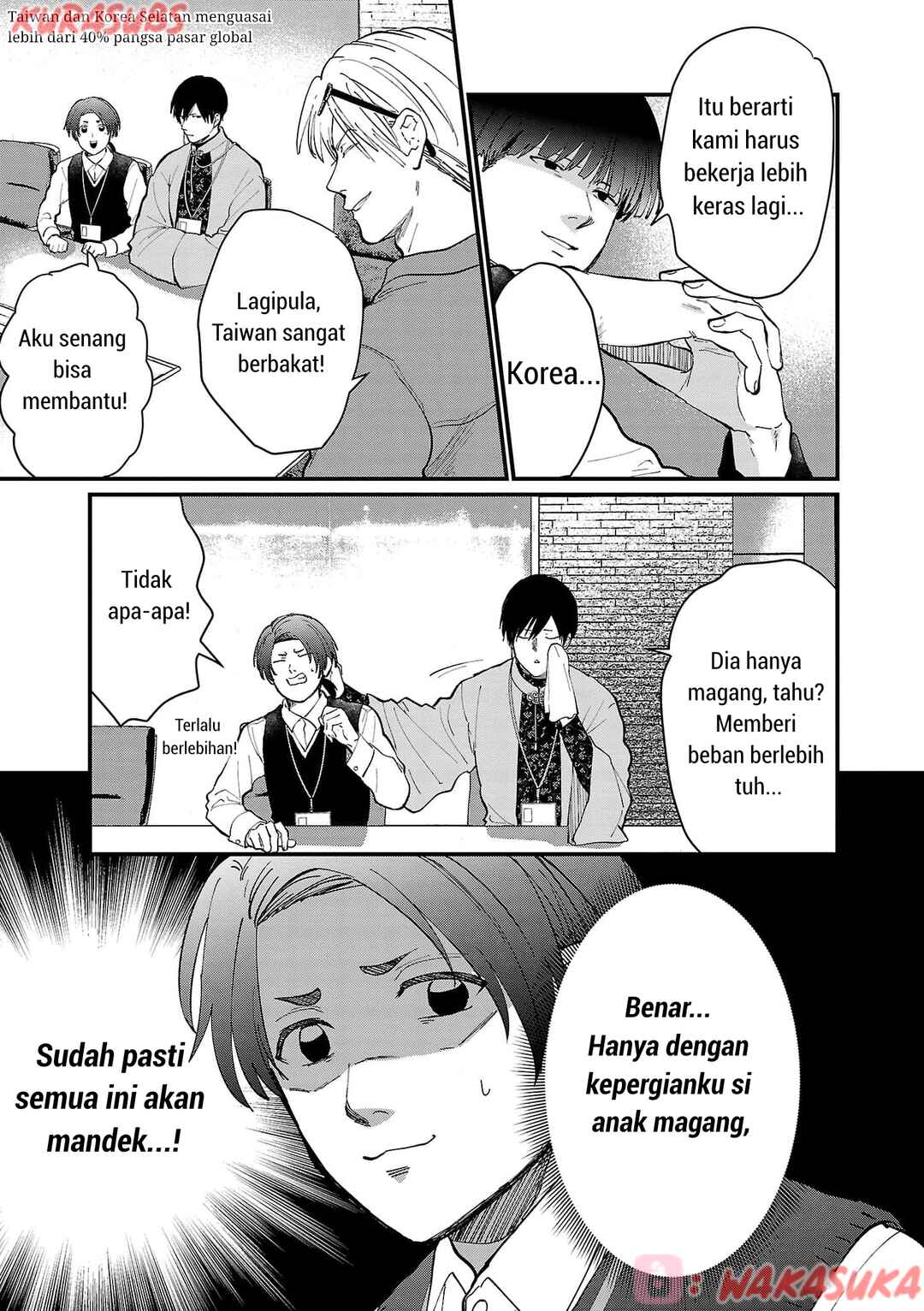Chiseigaku Boys ~Koku ga Salaryman ni natte Hataraku Kaisha~ Chapter 22 - Page 5