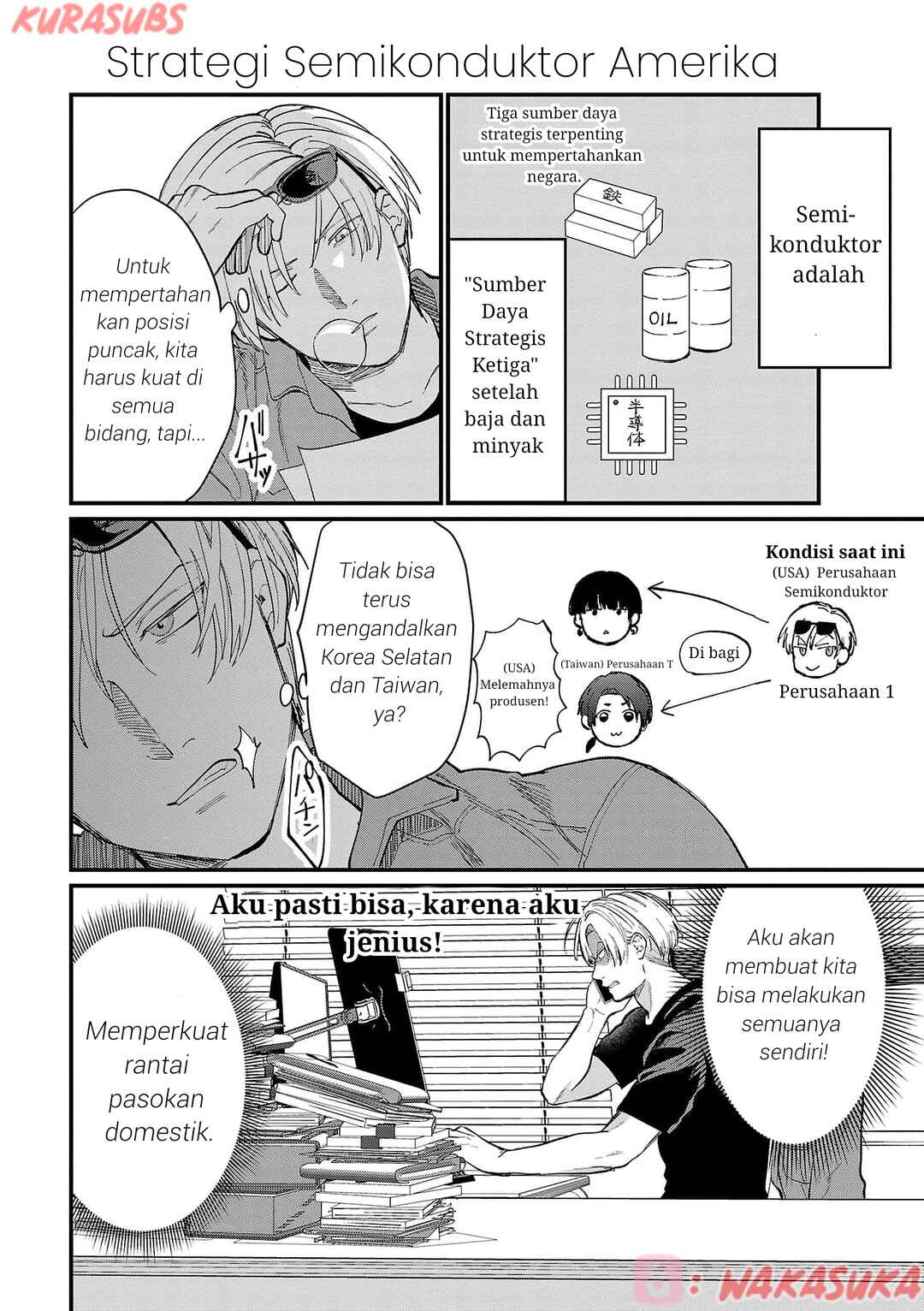 Chiseigaku Boys ~Koku ga Salaryman ni natte Hataraku Kaisha~ Chapter 22 - Page 6