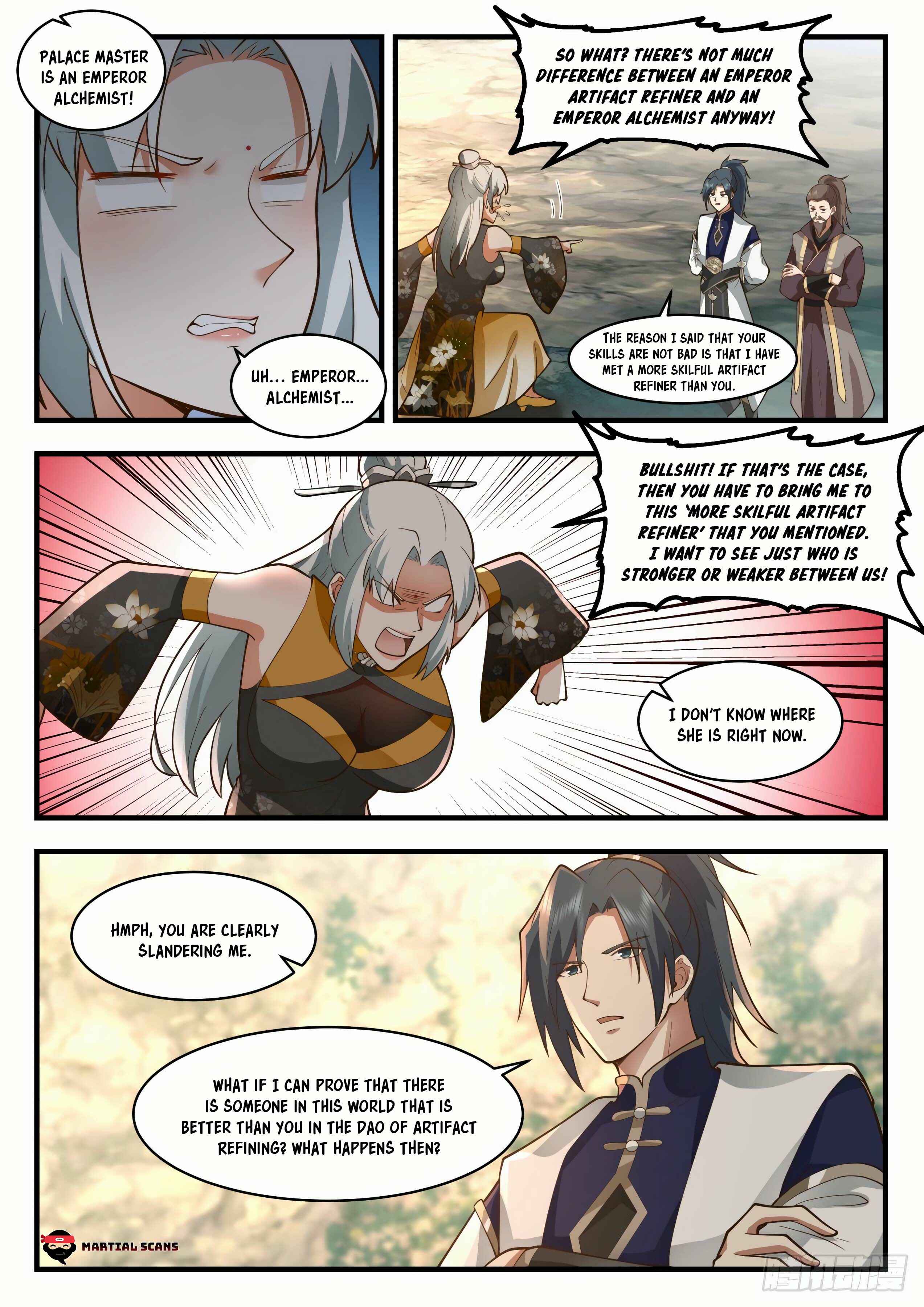 Wǔ Liàn Diānfēng Chapter 1988 - Page 12