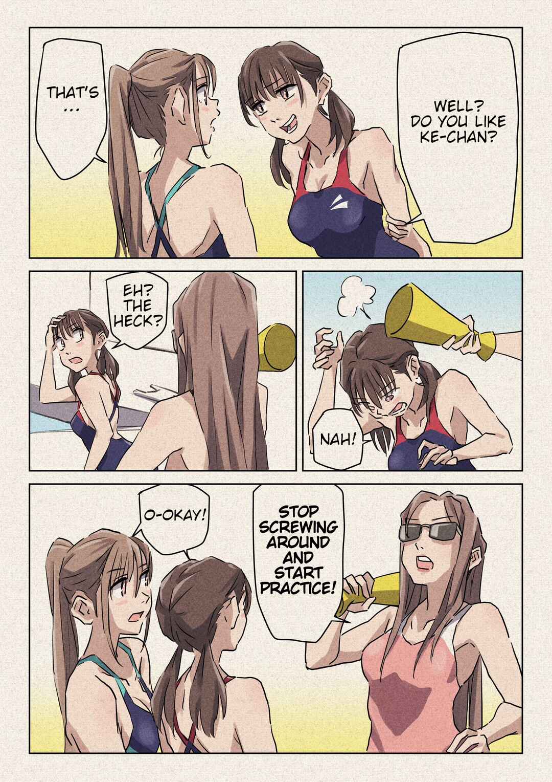 Suieibu no Kininaru Senpai no Onnanoko Manga Chapter 6 - Page 1