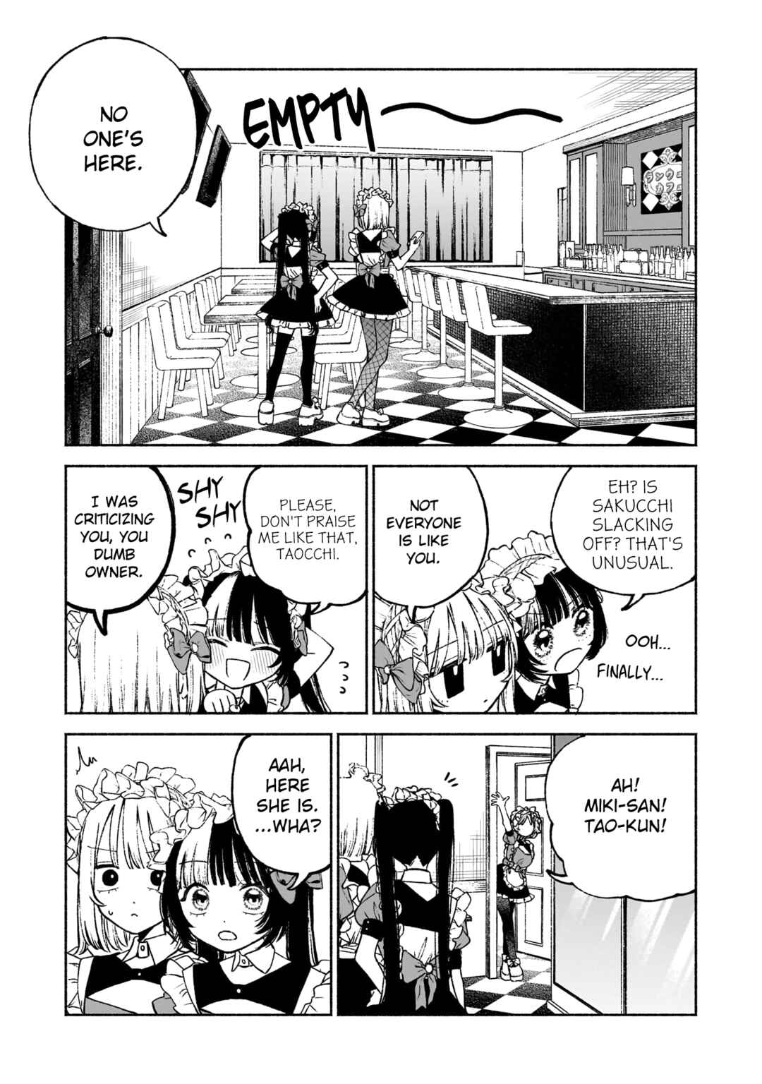 Con Cafe Jou wa Koi wo Kiru Chapter 2 - Page 11