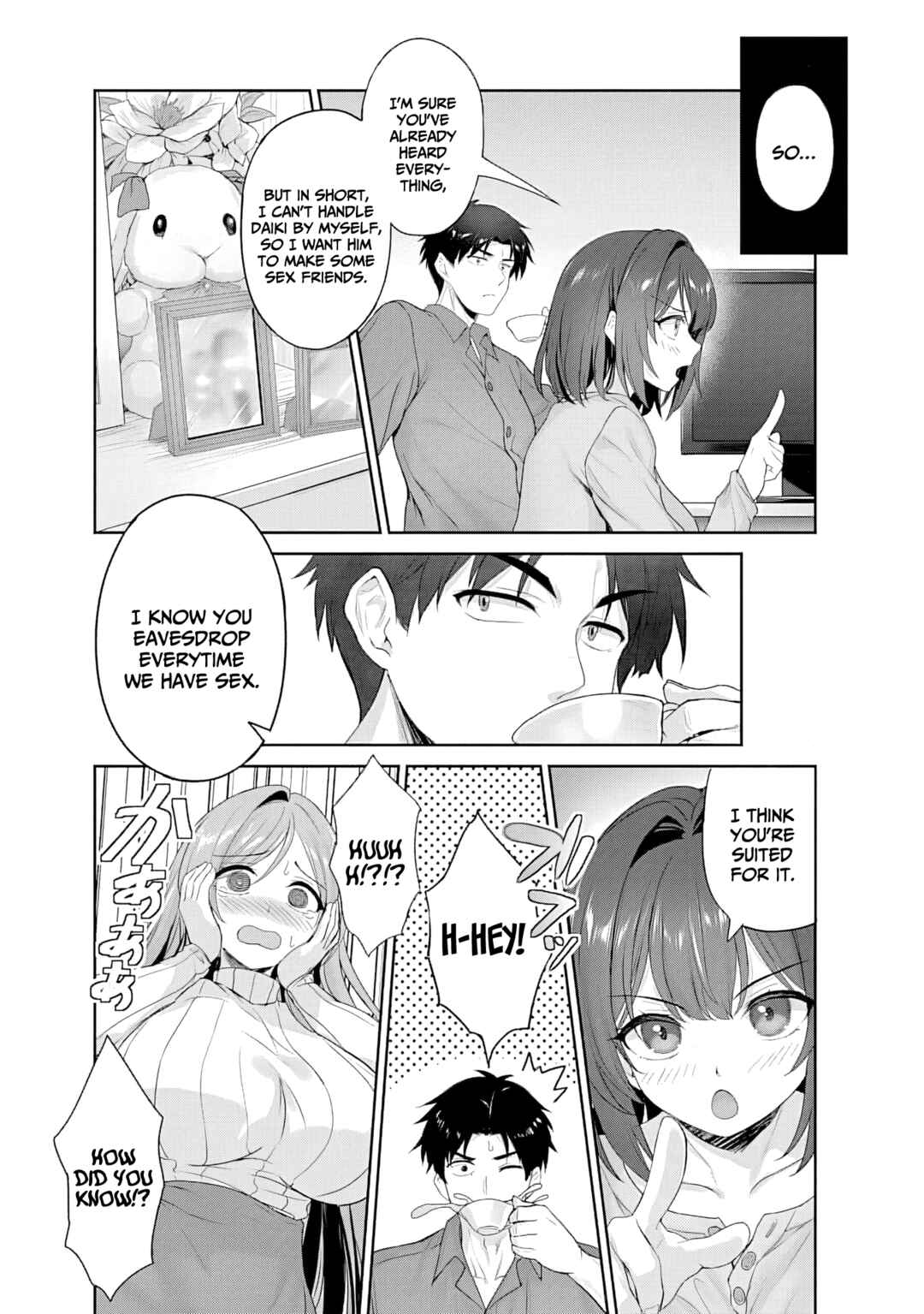Kanojo ga Harem wo Susumetekuru Chapter 2.1 - Page 10