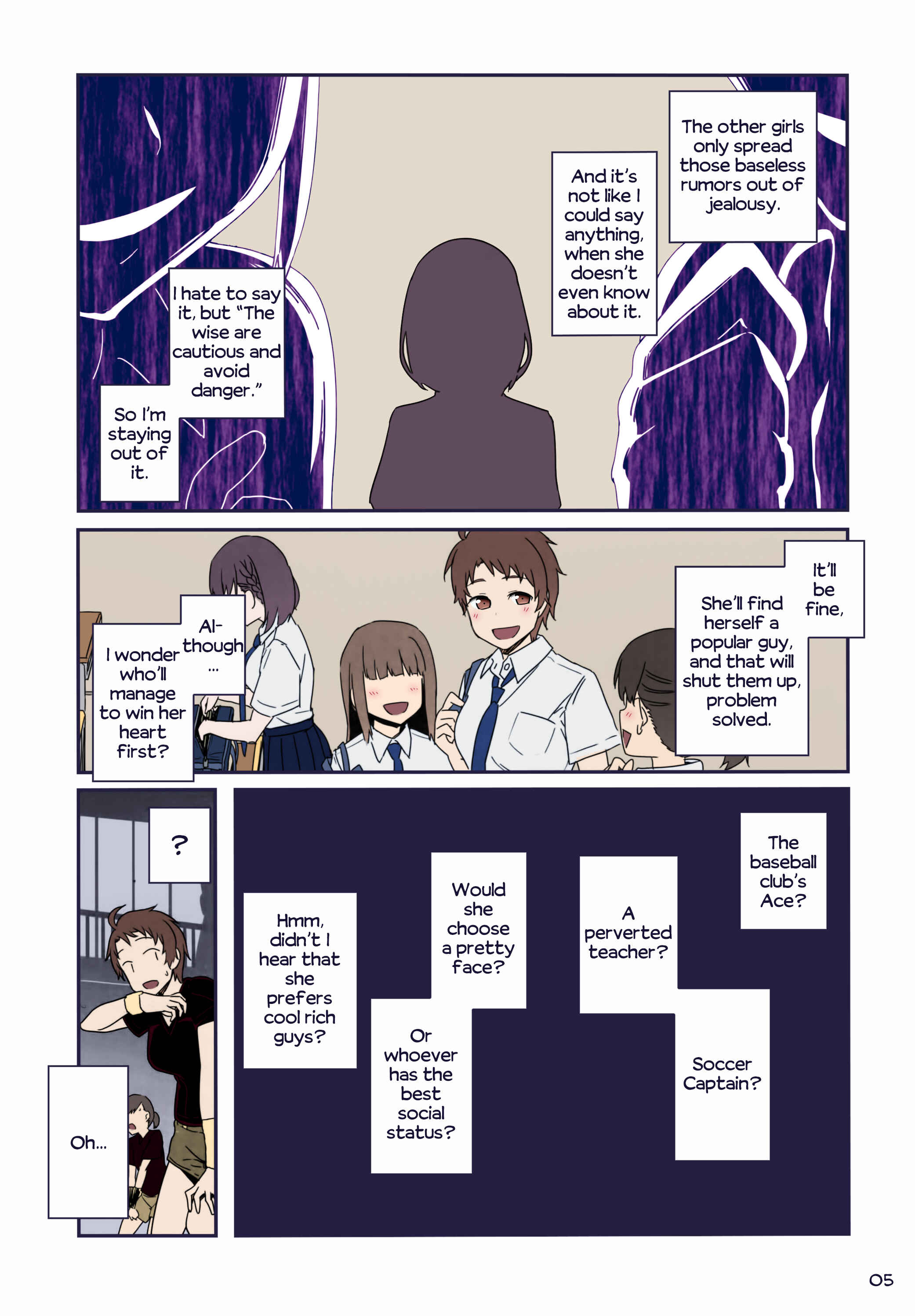 Getsuyoubi no Tawawa (Twitter Webcomic) (Fan Colored) Chapter 6 - Page 5