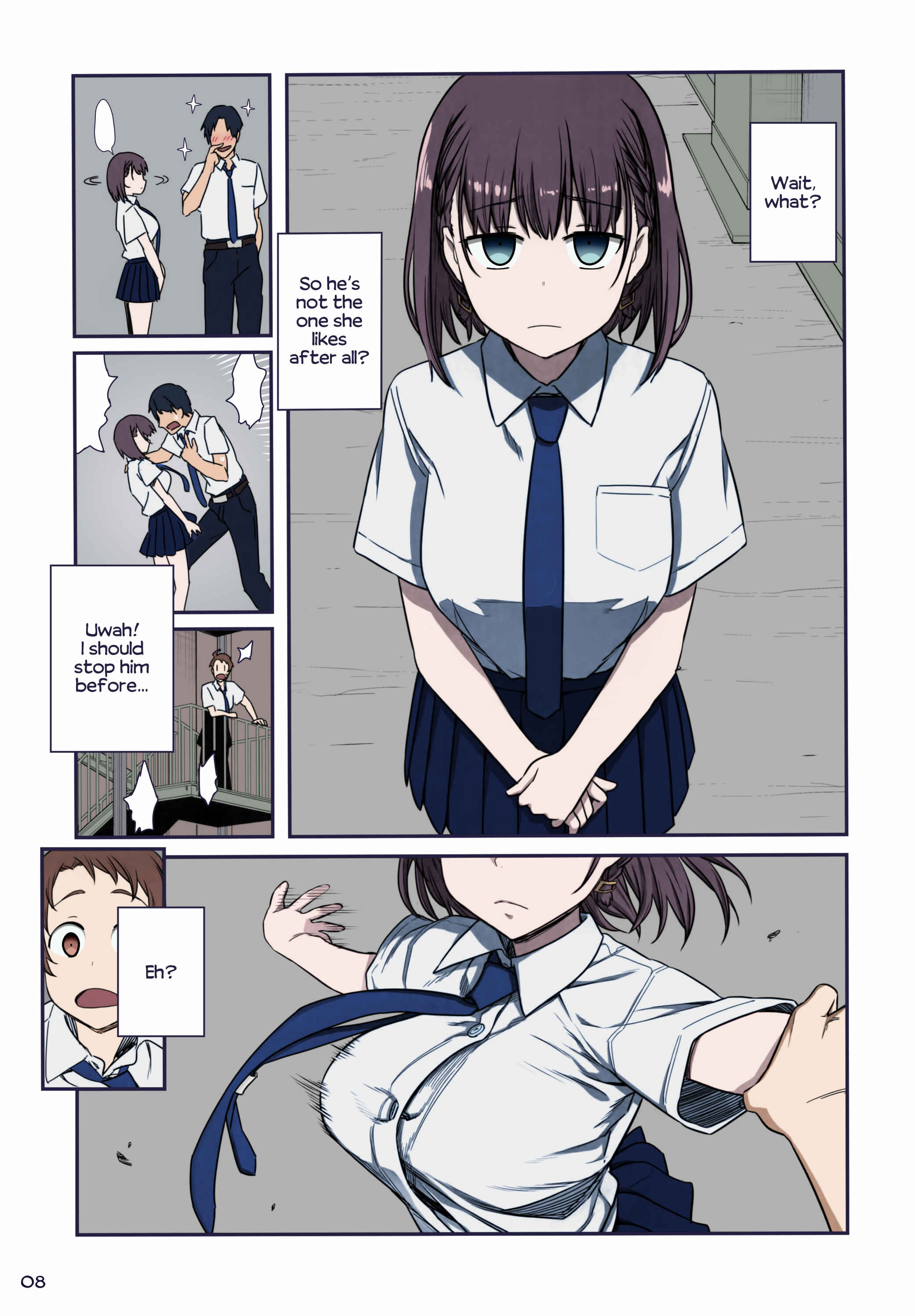Getsuyoubi no Tawawa (Twitter Webcomic) (Fan Colored) Chapter 6 - Page 8