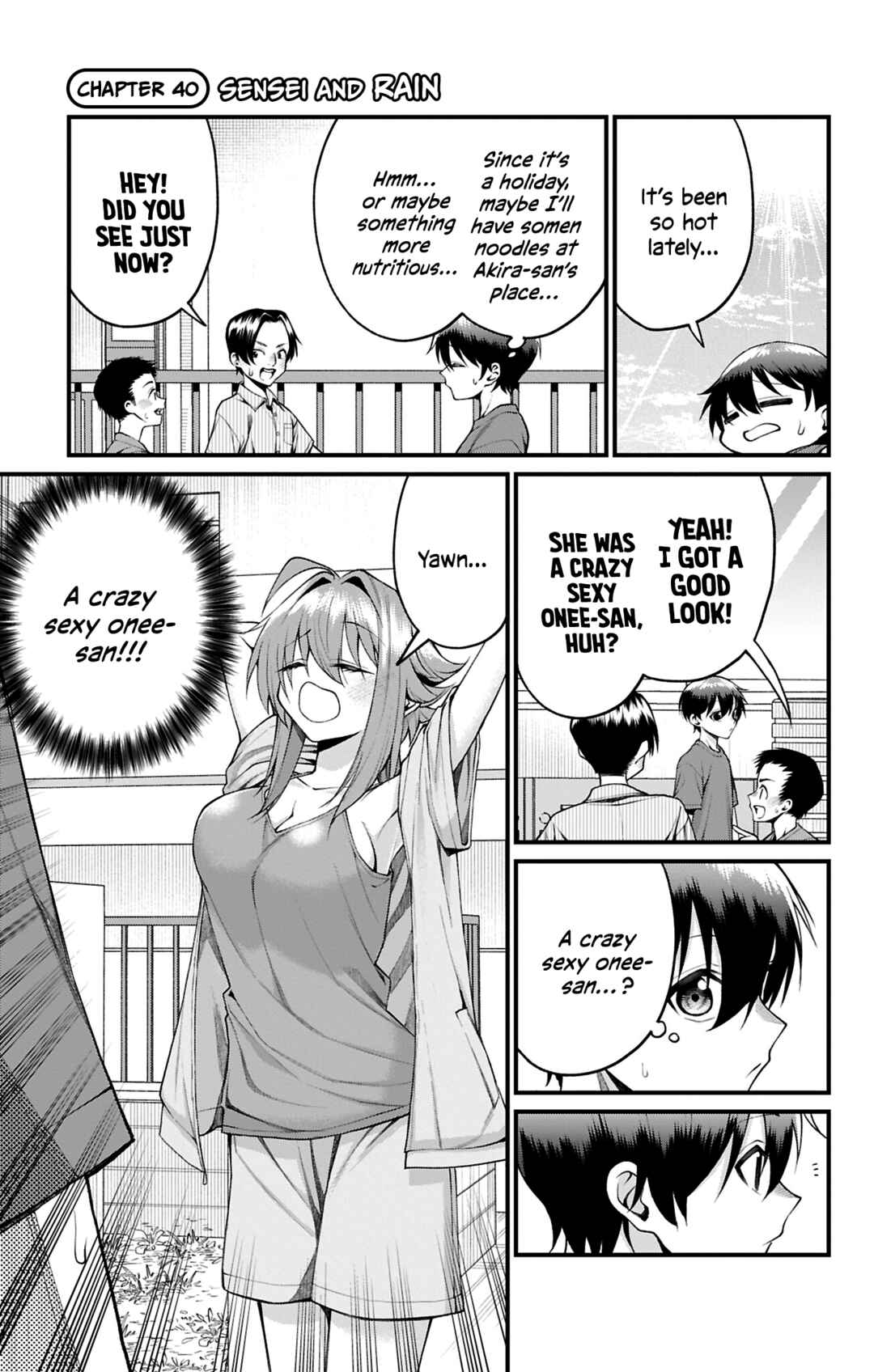 Akanabe-sensei wa Tereshirazu Chapter 40 - Page 2