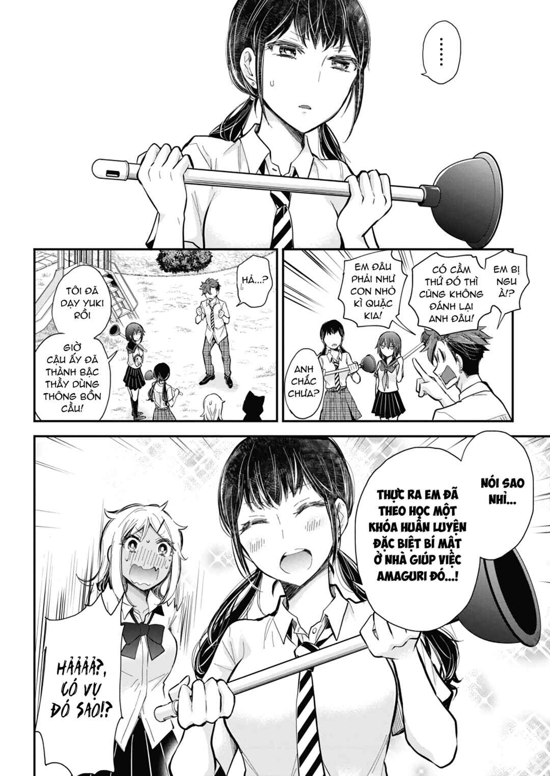 Henjo ~Hen na Joshi Kousei Amaguri Senko~ Chapter 124 - Page 17