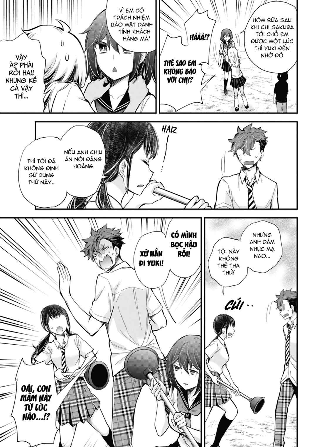 Henjo ~Hen na Joshi Kousei Amaguri Senko~ Chapter 124 - Page 18