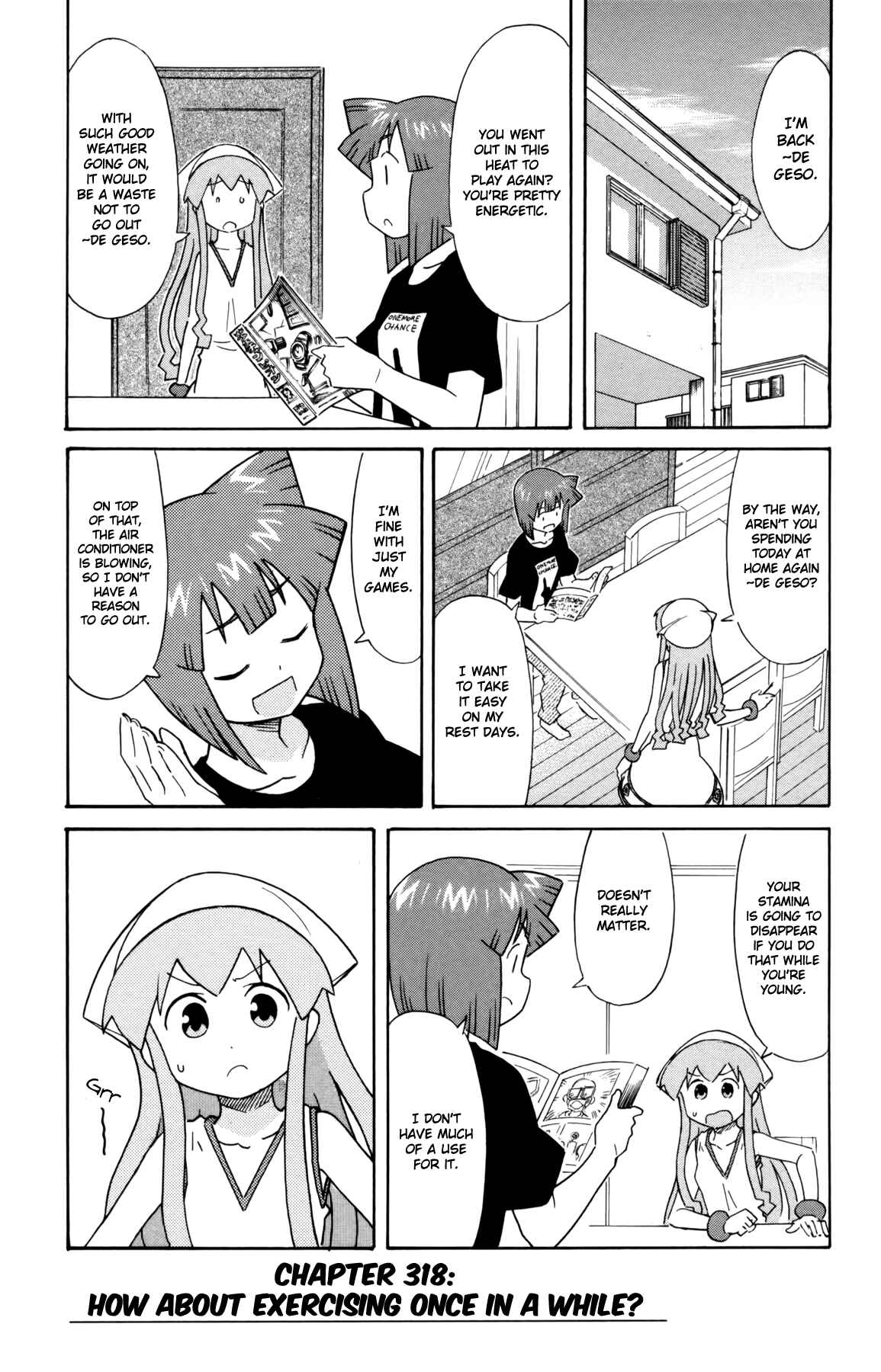 Shinryaku! Ika Musume Chapter 318 - Page 1