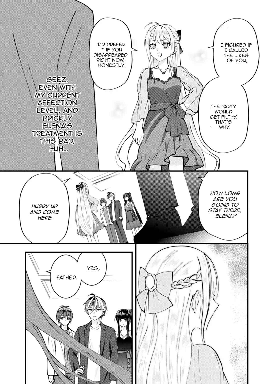Yarikonda Renai Game no Akuyaku ni Tensei shita node, Gensaku Chishiki de Heroine wo Kouryaku shimasu Chapter 2 - Page 28