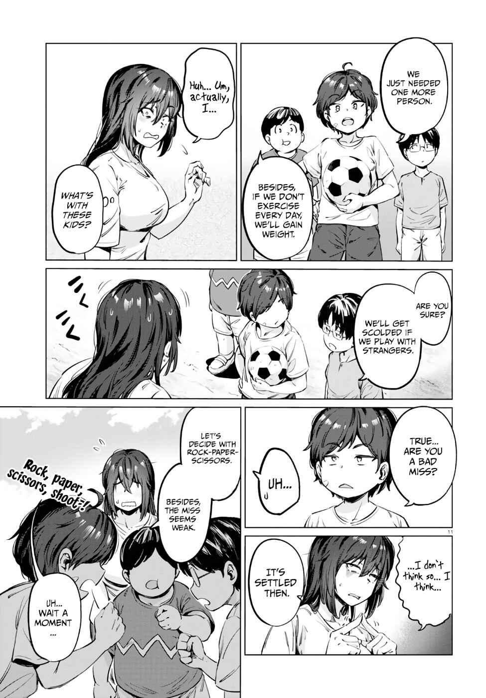 Genkai Dokushin Joshi (26) Gohan Chapter 4 - Page 12