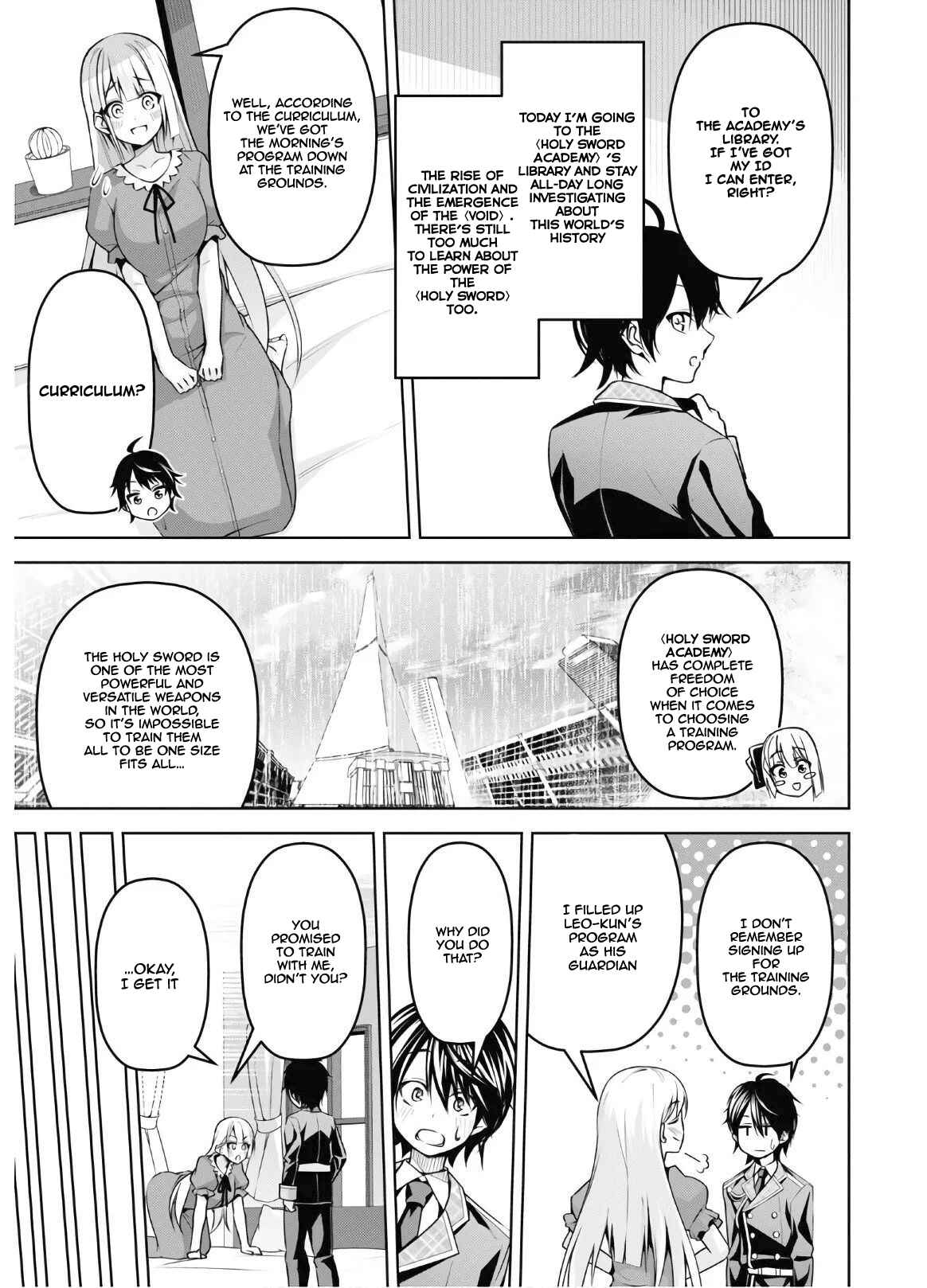 Seiken Gakuin no Maken Tsukai Chapter 8 - Page 8