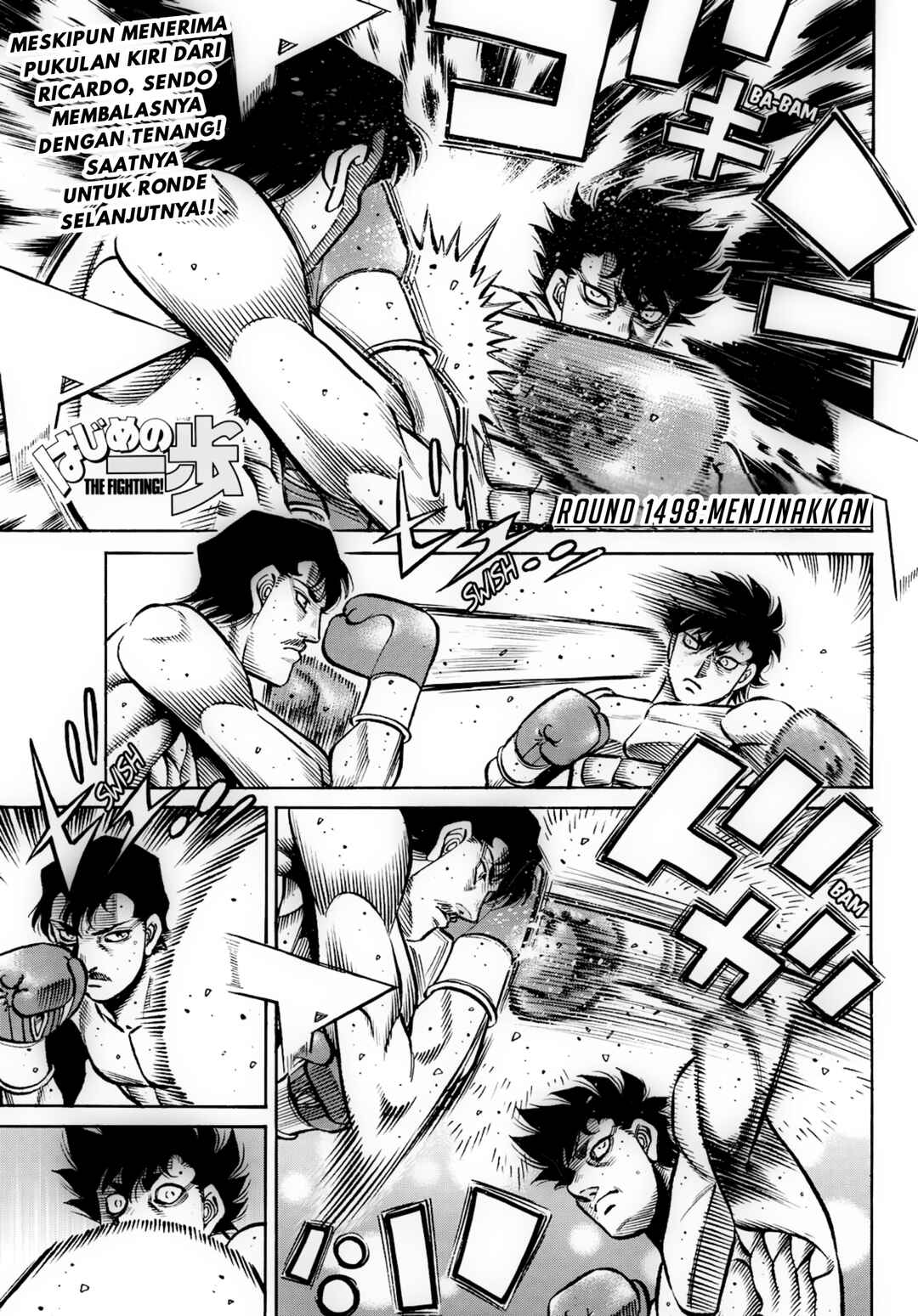 Hajime no Ippo Chapter 1498 - Page 4