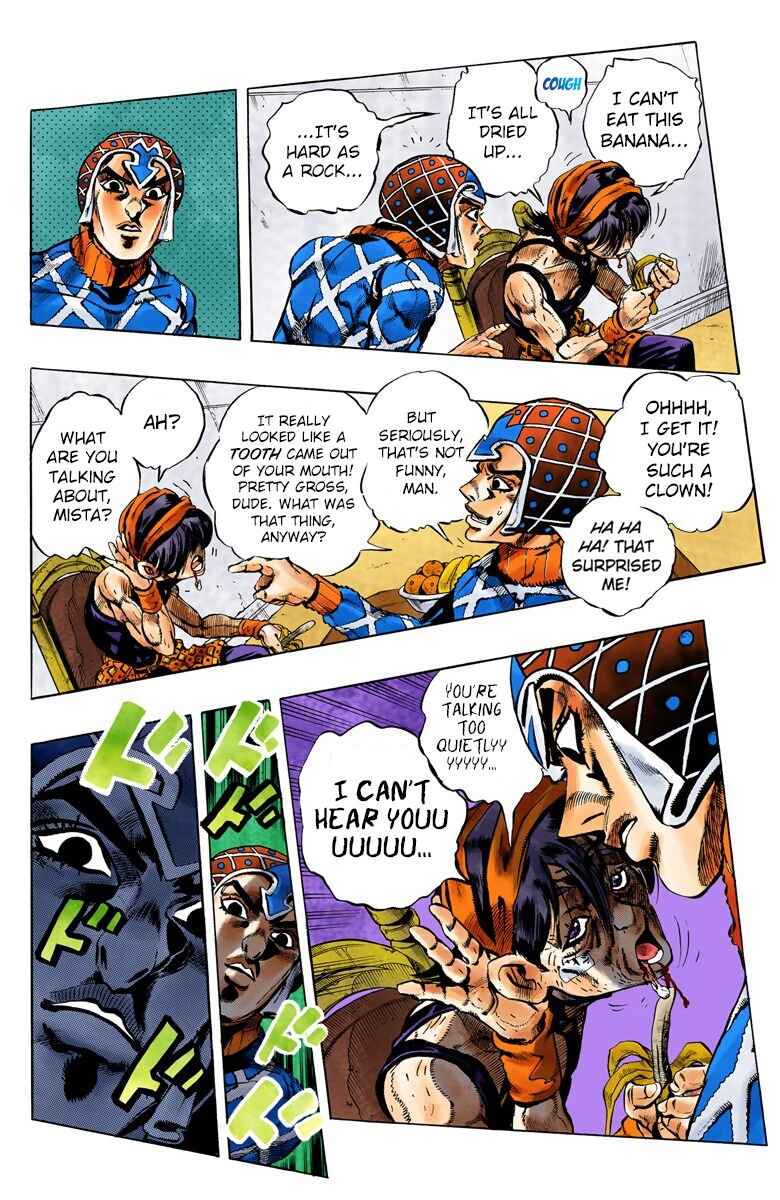 JoJo no Kimyou na Bouken: Part 5 - Ougon no Kaze Color-ban Chapter 49 - Page 14