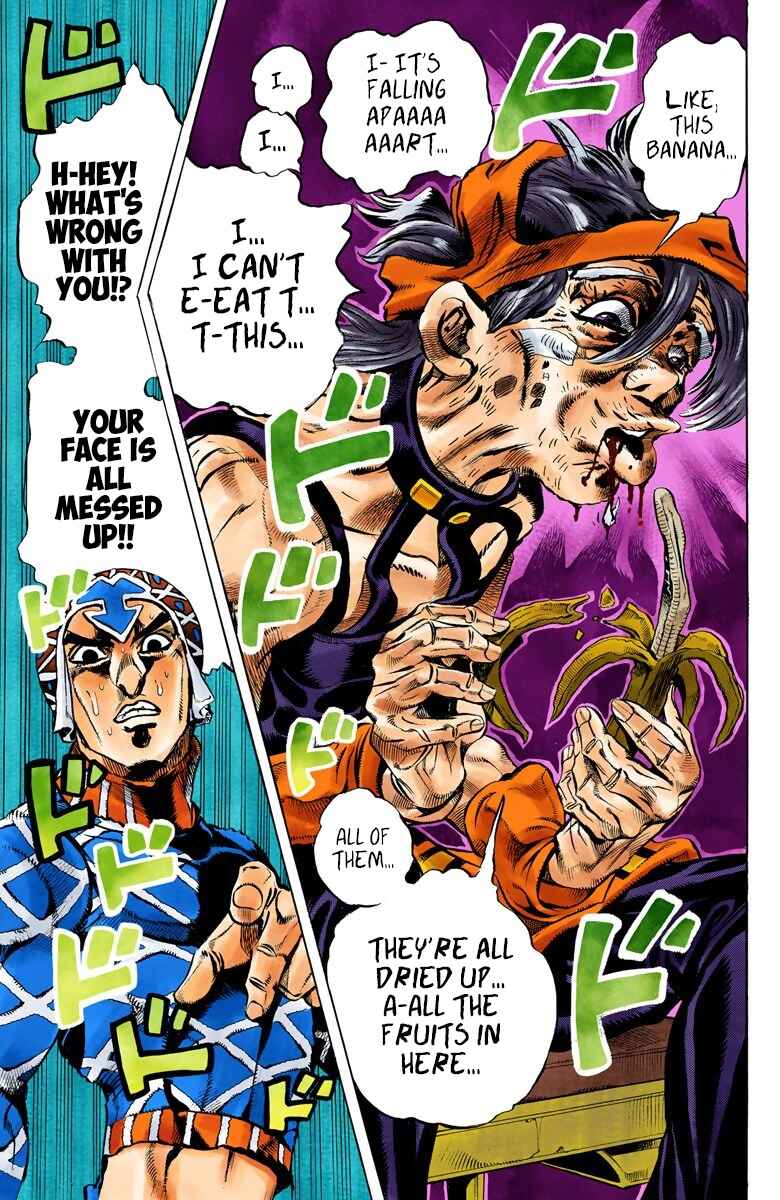 JoJo no Kimyou na Bouken: Part 5 - Ougon no Kaze Color-ban Chapter 49 - Page 15