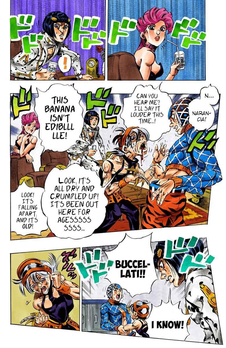 JoJo no Kimyou na Bouken: Part 5 - Ougon no Kaze Color-ban Chapter 49 - Page 16