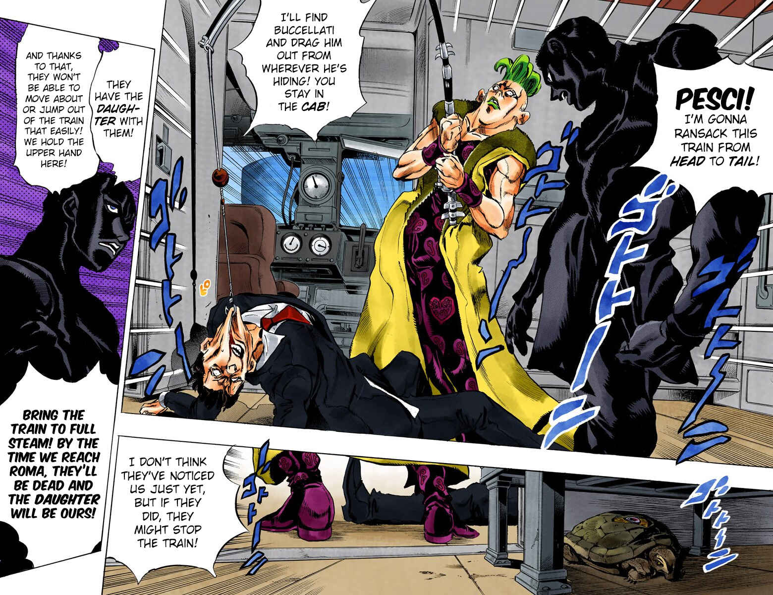 JoJo no Kimyou na Bouken: Part 5 - Ougon no Kaze Color-ban Chapter 49 - Page 3