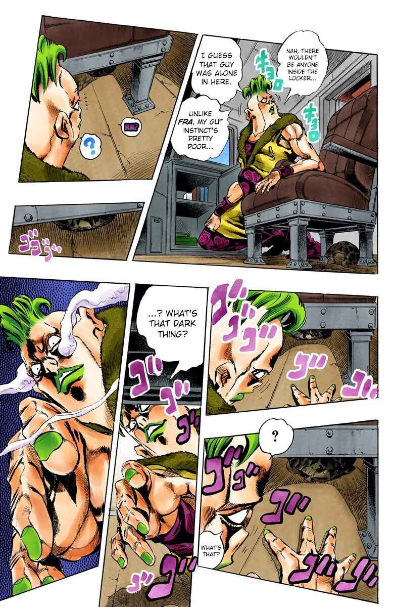 JoJo no Kimyou na Bouken: Part 5 - Ougon no Kaze Color-ban Chapter 49 - Page 5