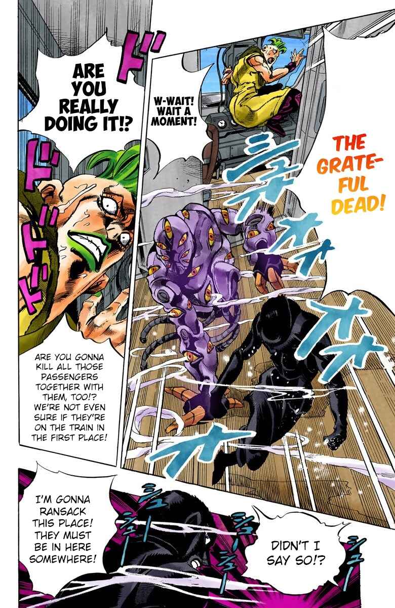 JoJo no Kimyou na Bouken: Part 5 - Ougon no Kaze Color-ban Chapter 49 - Page 8