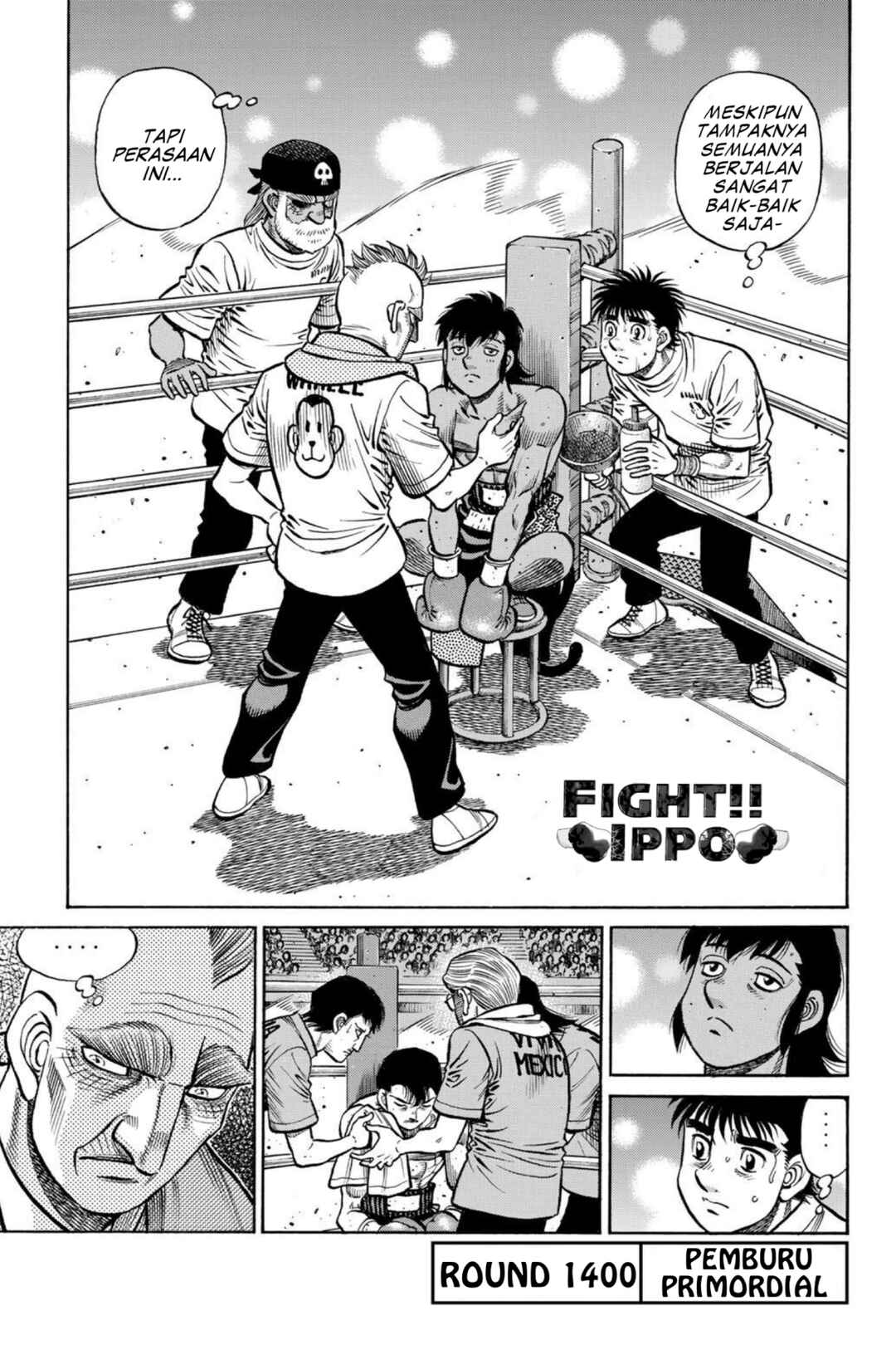 Hajime no Ippo Chapter 1400 - Page 1