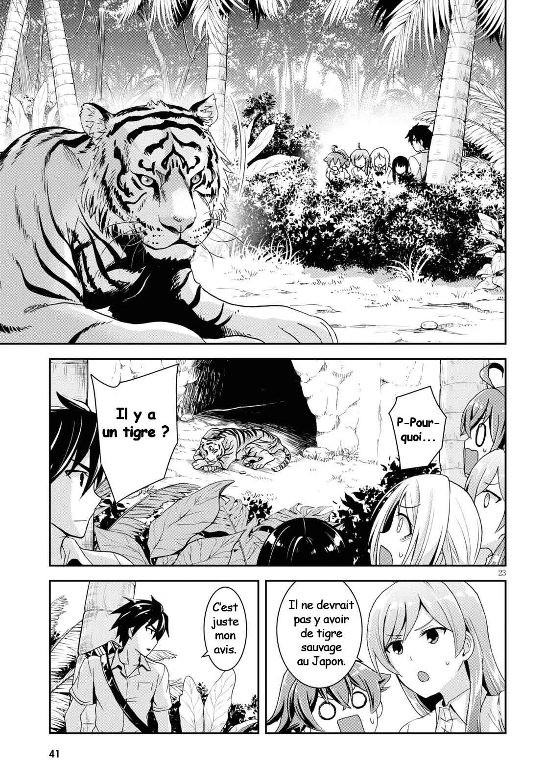 Isekai Yurutto Survival Seikatsu ~Gakkou no Minna to Isekai no Mujintou ni Tenishitakedo Ore Dake Rakushou desu~ Chapter 1 - Page 27