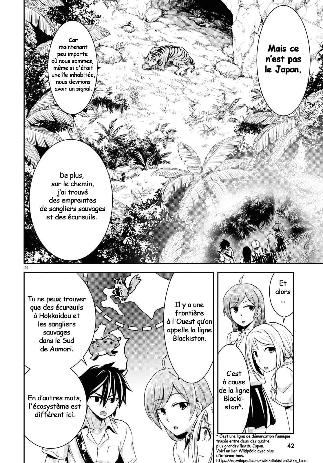 Isekai Yurutto Survival Seikatsu ~Gakkou no Minna to Isekai no Mujintou ni Tenishitakedo Ore Dake Rakushou desu~ Chapter 1 - Page 28