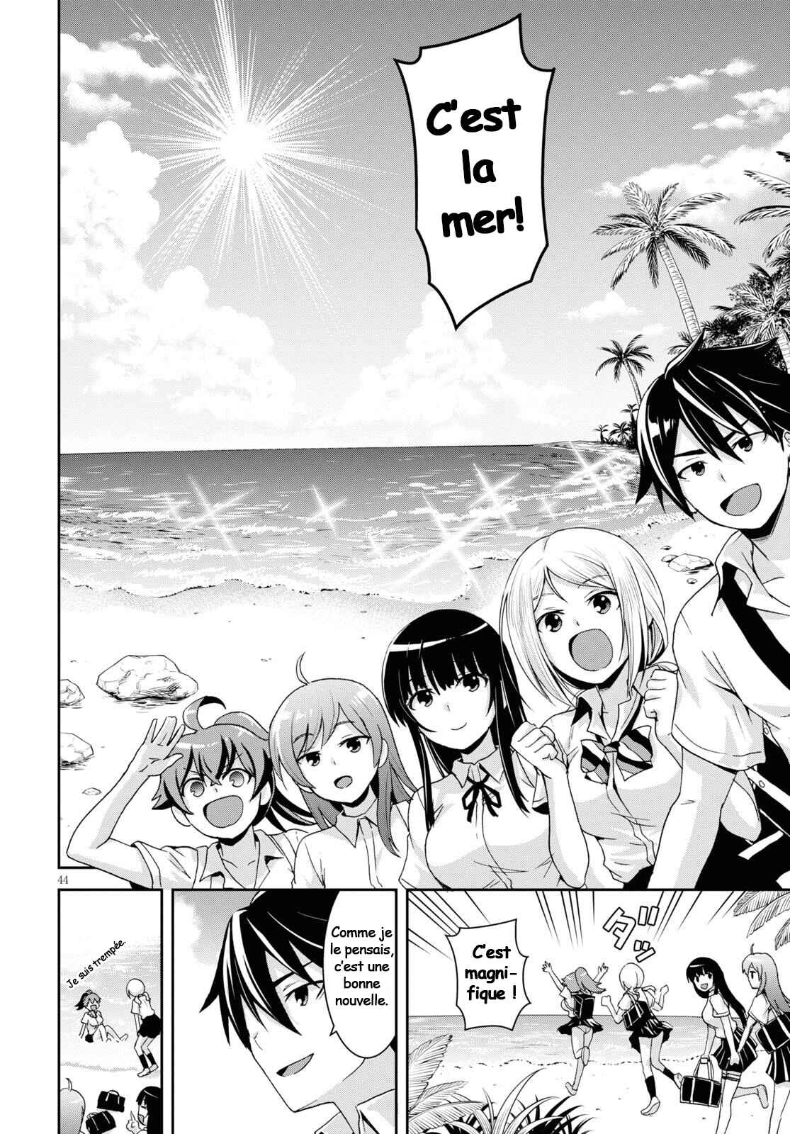 Isekai Yurutto Survival Seikatsu ~Gakkou no Minna to Isekai no Mujintou ni Tenishitakedo Ore Dake Rakushou desu~ Chapter 1 - Page 48
