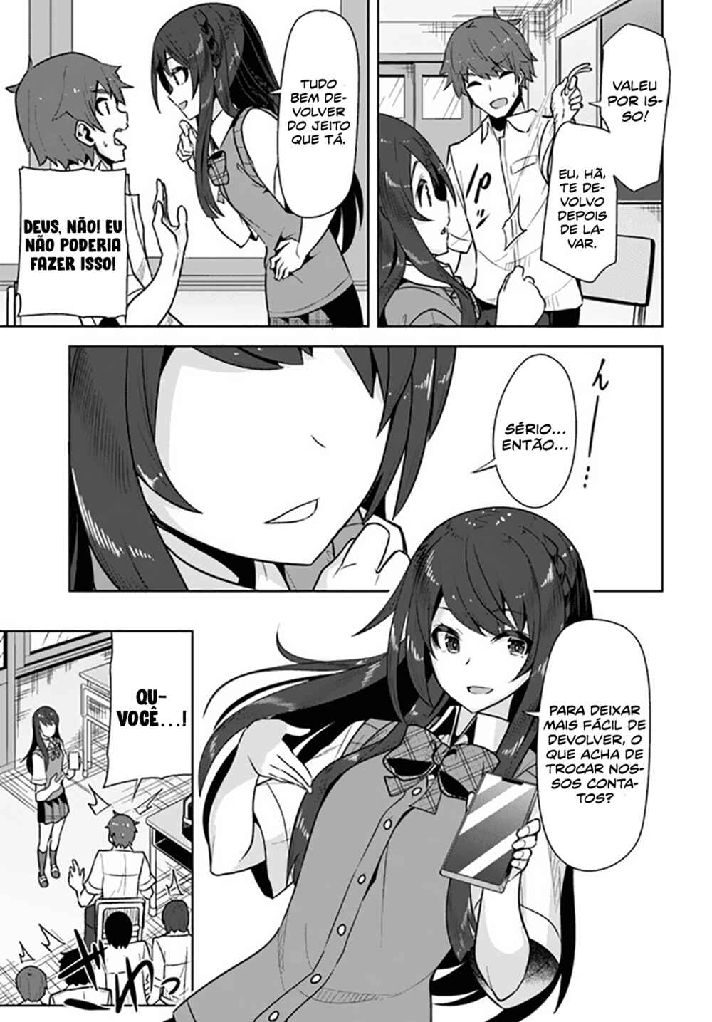 Tenkousaki no Seiso Karen na Bishoujo ga, Mukashi Danshi to Omotte Issho ni Asonda Osananajimi datta Ken Chapter 5 - Page 16