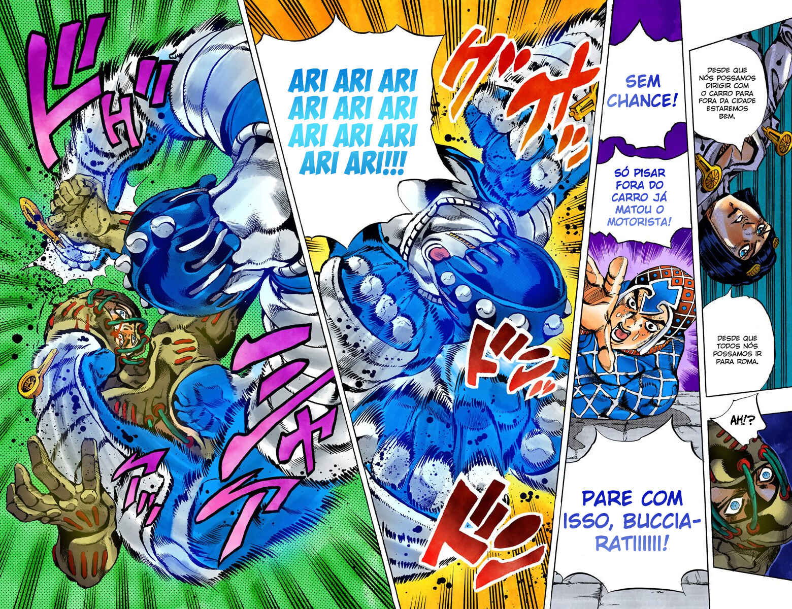 JoJo no Kimyou na Bouken: Part 5 - Ougon no Kaze Color-ban Chapter 117 - Page 11