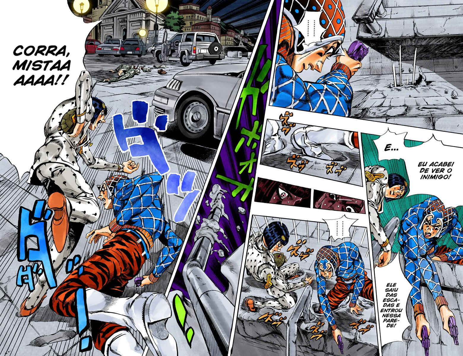 JoJo no Kimyou na Bouken: Part 5 - Ougon no Kaze Color-ban Chapter 117 - Page 3