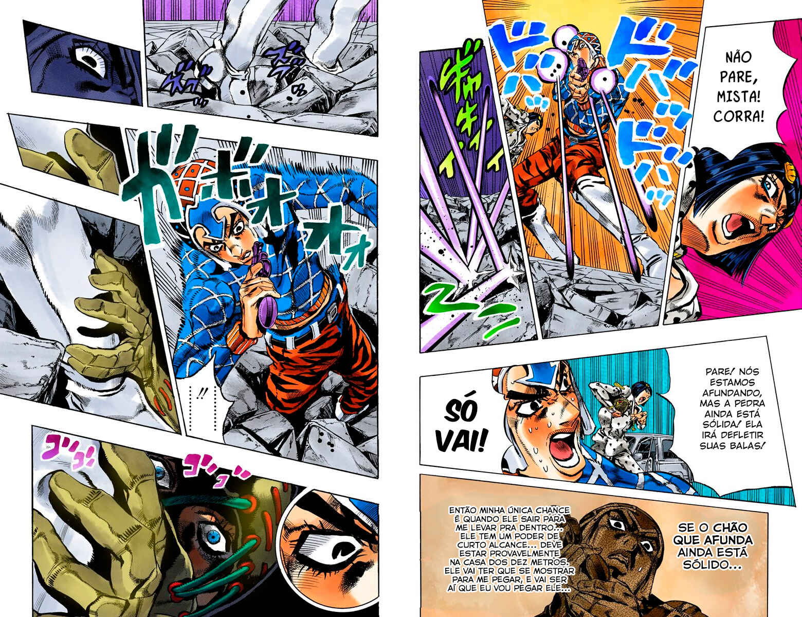JoJo no Kimyou na Bouken: Part 5 - Ougon no Kaze Color-ban Chapter 117 - Page 5