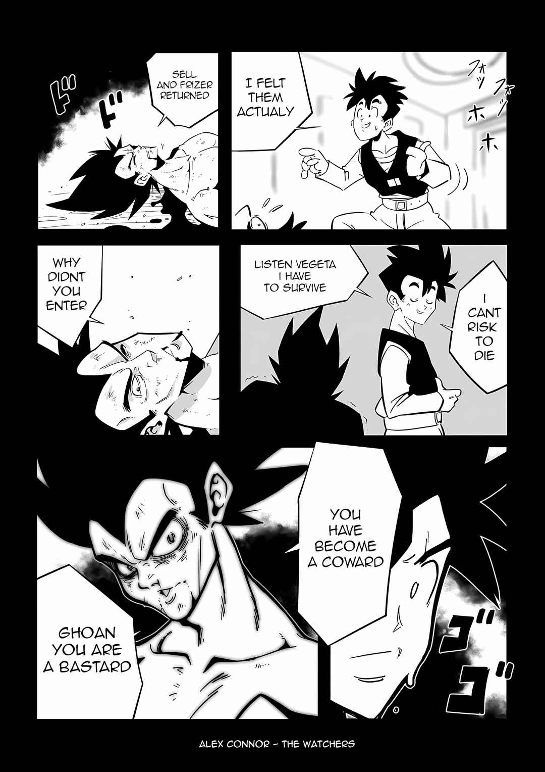 Dragon Ball Z - The Super Warrior Saiyan Warrior Chapter 4 - Page 10