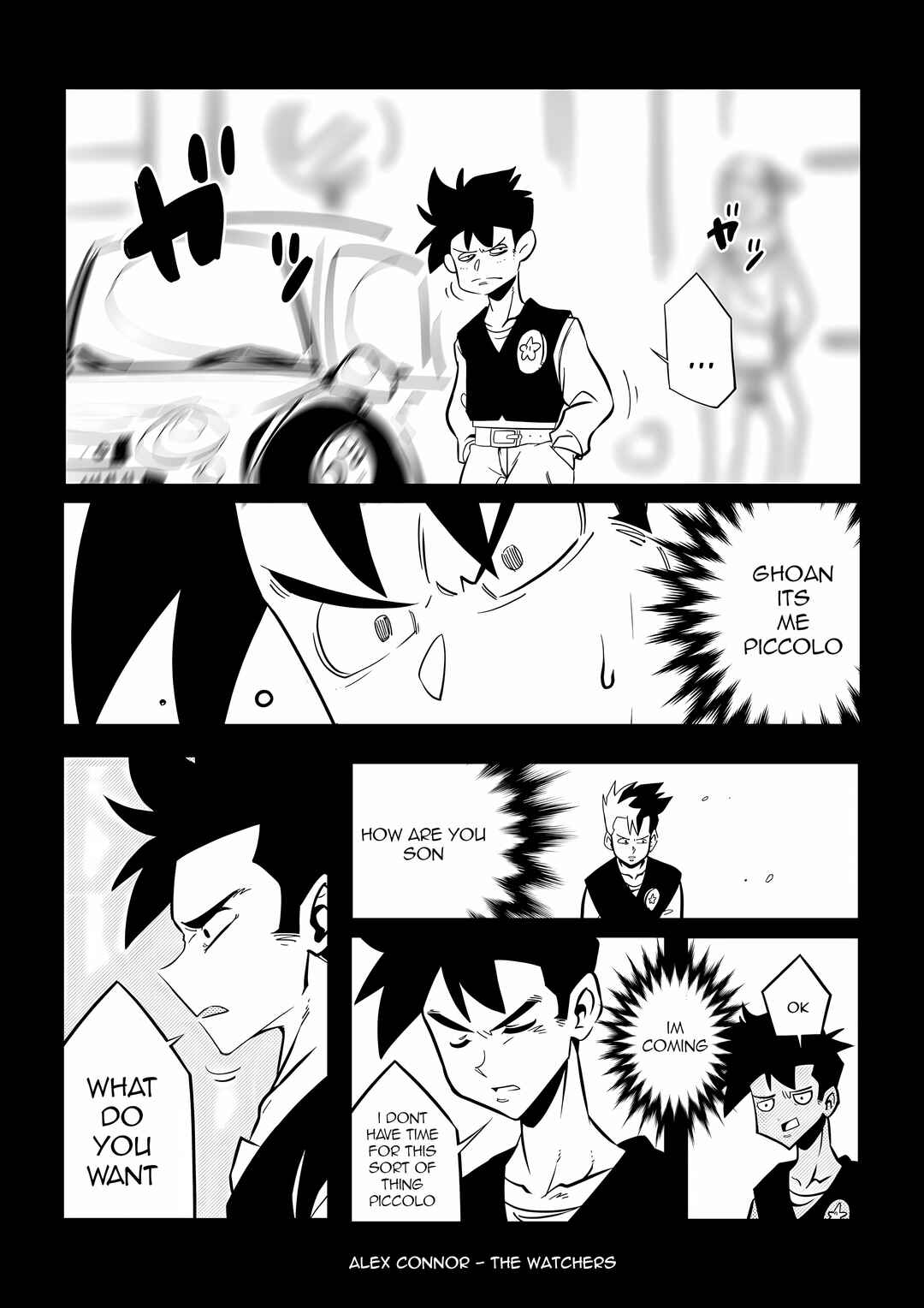 Dragon Ball Z - The Super Warrior Saiyan Warrior Chapter 4 - Page 12