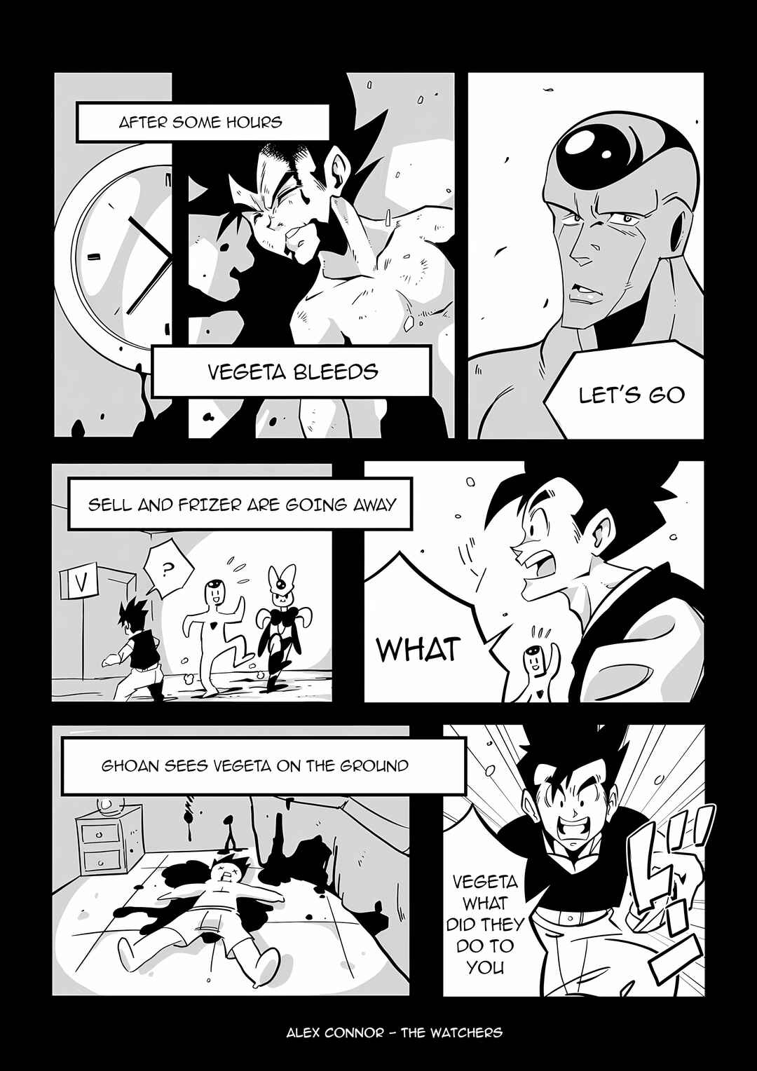 Dragon Ball Z - The Super Warrior Saiyan Warrior Chapter 4 - Page 9