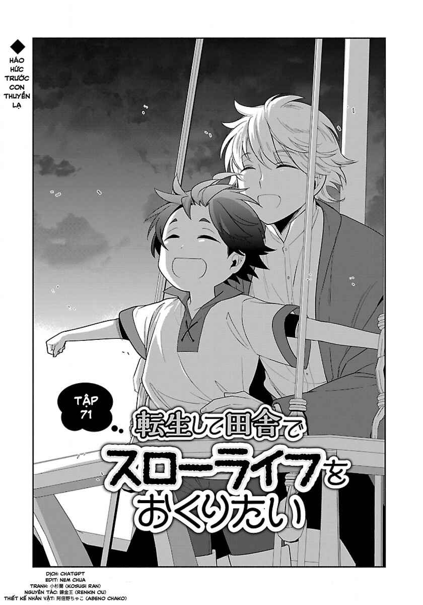 Tensei Shite Inaka de Slow Life wo Okuritai Chapter 71 - Page 1