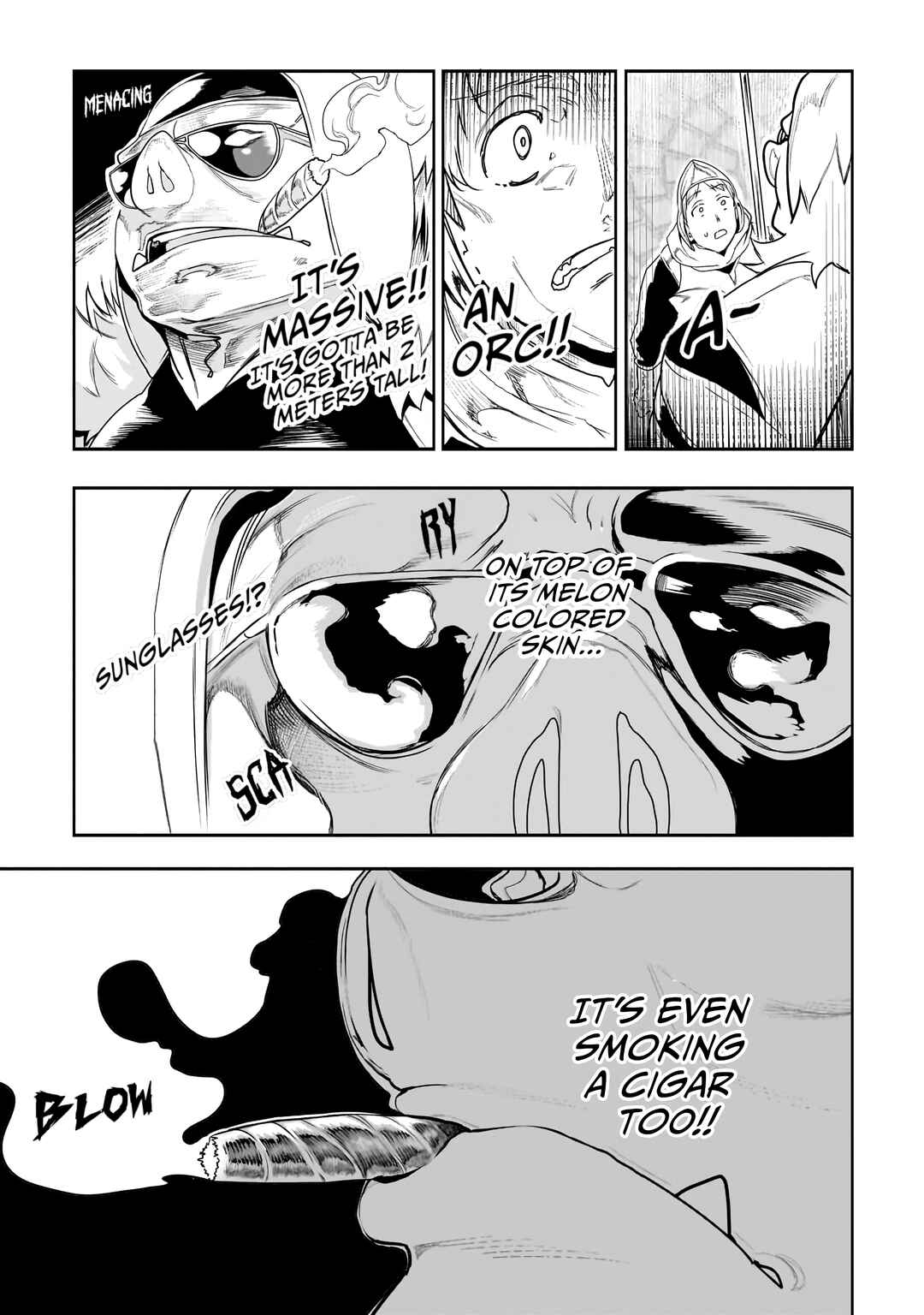 Orc no Shuhai ni Shukufuku wo Chapter 1 - Page 8