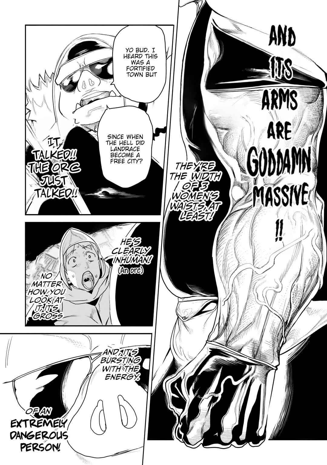 Orc no Shuhai ni Shukufuku wo Chapter 1 - Page 9