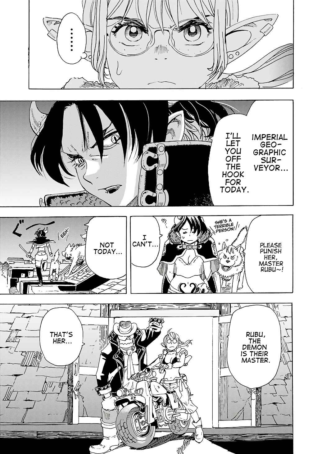 Elf to Bike to Teikoku Chiri Chousain to Chapter 8 - Page 23