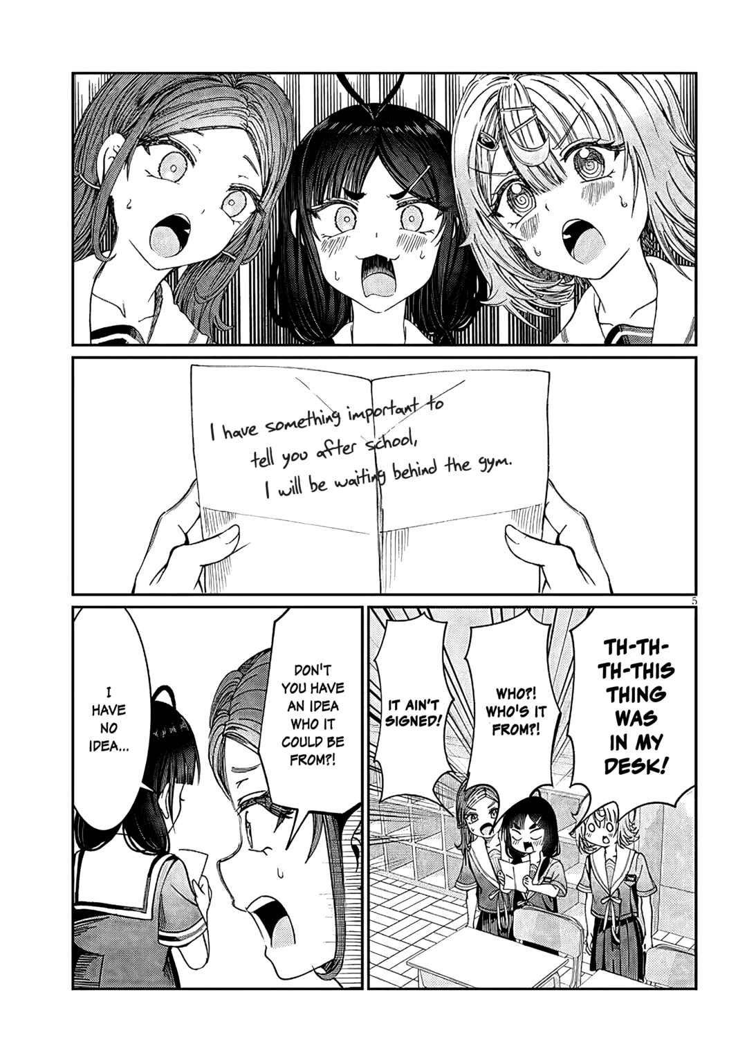 Kimi wa Yakamashi Tojite yo Kuchi wo! Chapter 31 - Page 5
