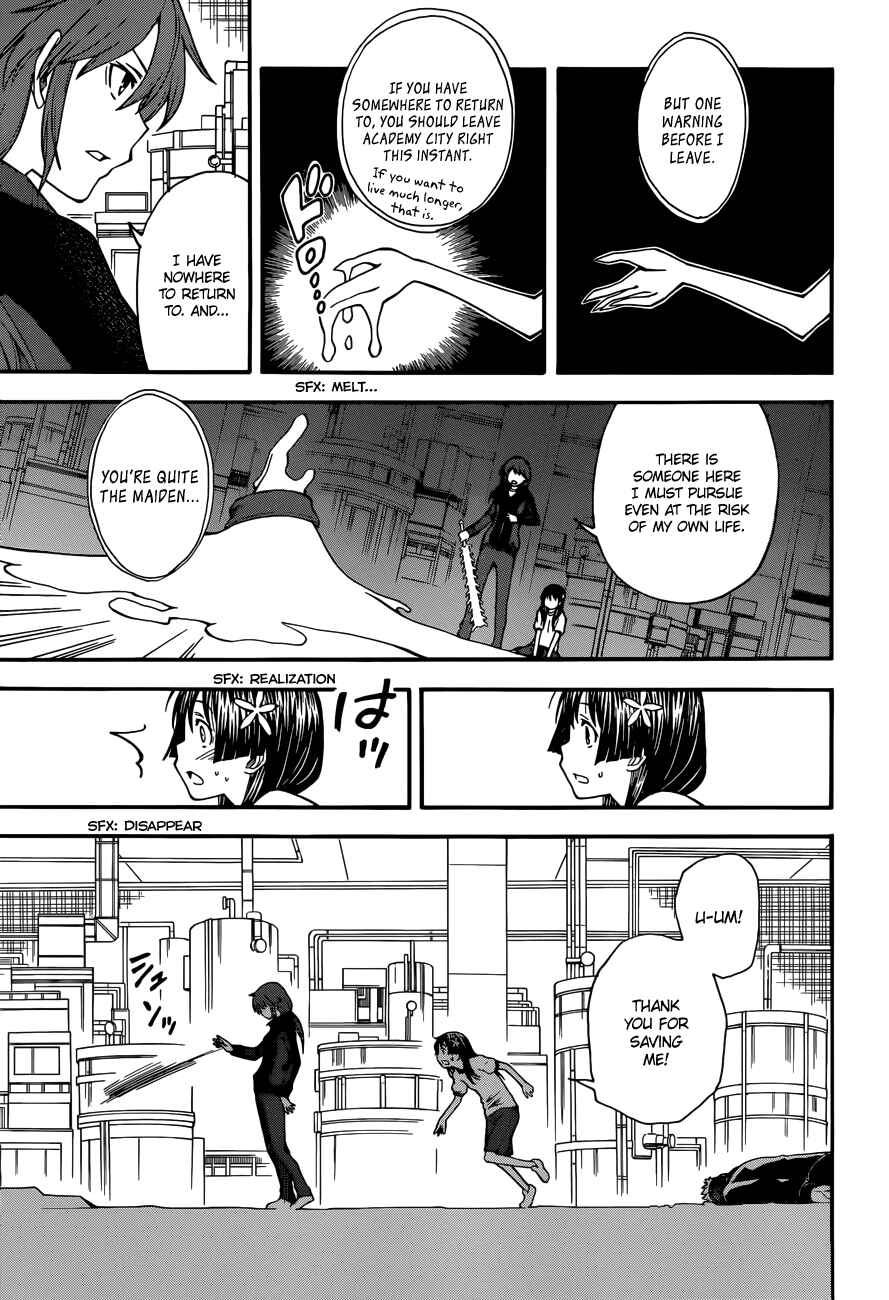 Toaru Majutsu no Index Gaiden: Toaru Kagaku no Railgun Chapter 59 - Page 6