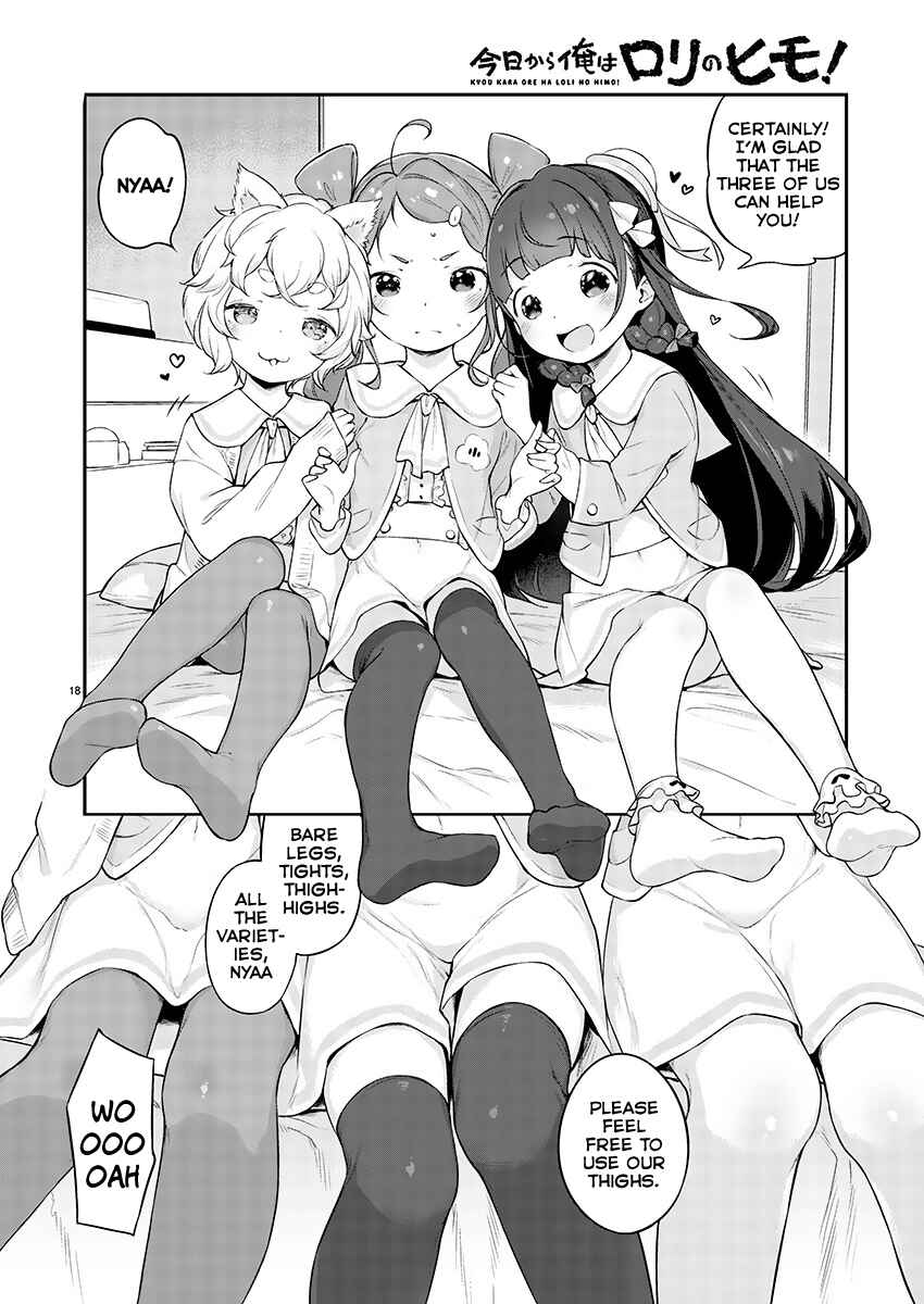 Kyou Kara Ore wa Loli no Himo! Chapter 3 - Page 18