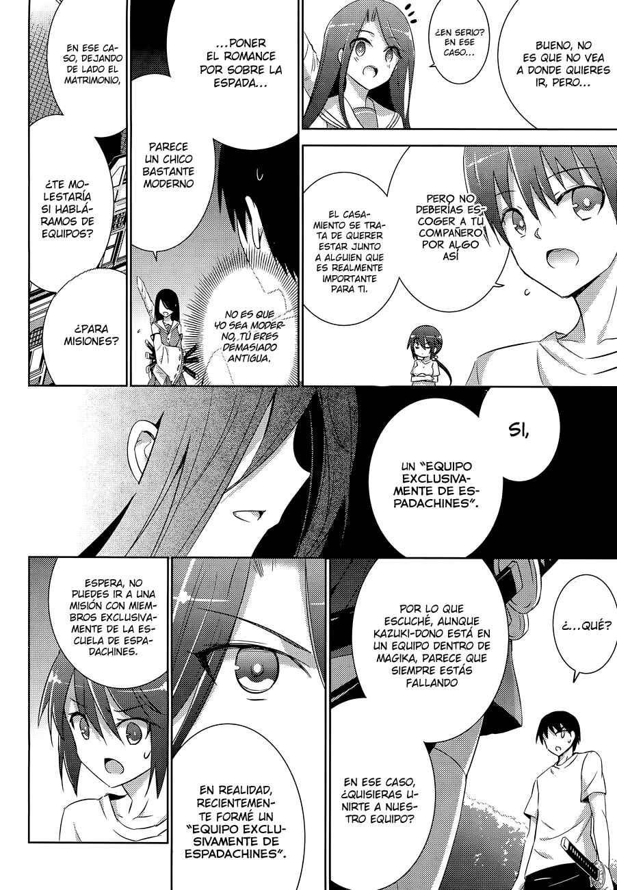 Magika no Kenshi to Shoukan Maou Chapter 18 - Page 23