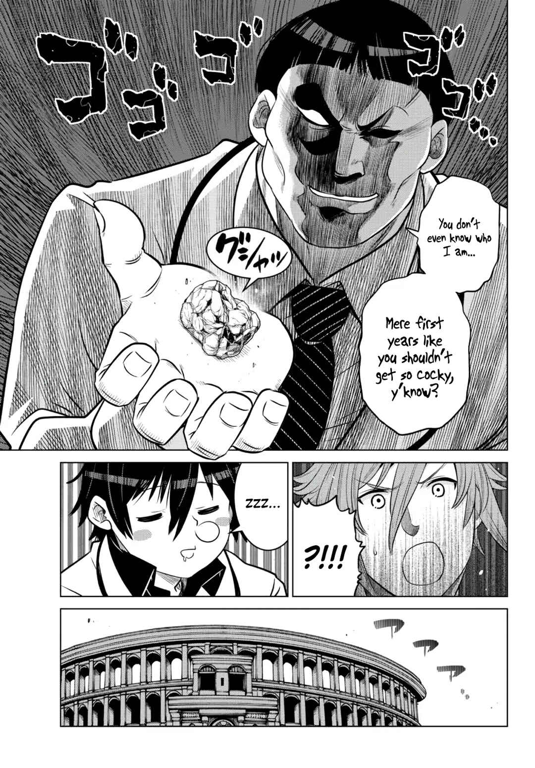 Ochikobore Datta Ani ga Jitsuha Saikyou ~Shijou Saikyou no Yuusha wa Tensei-shi, Gakuen de Mujikaku ni Musou Suru~ Chapter 12 - Page 10