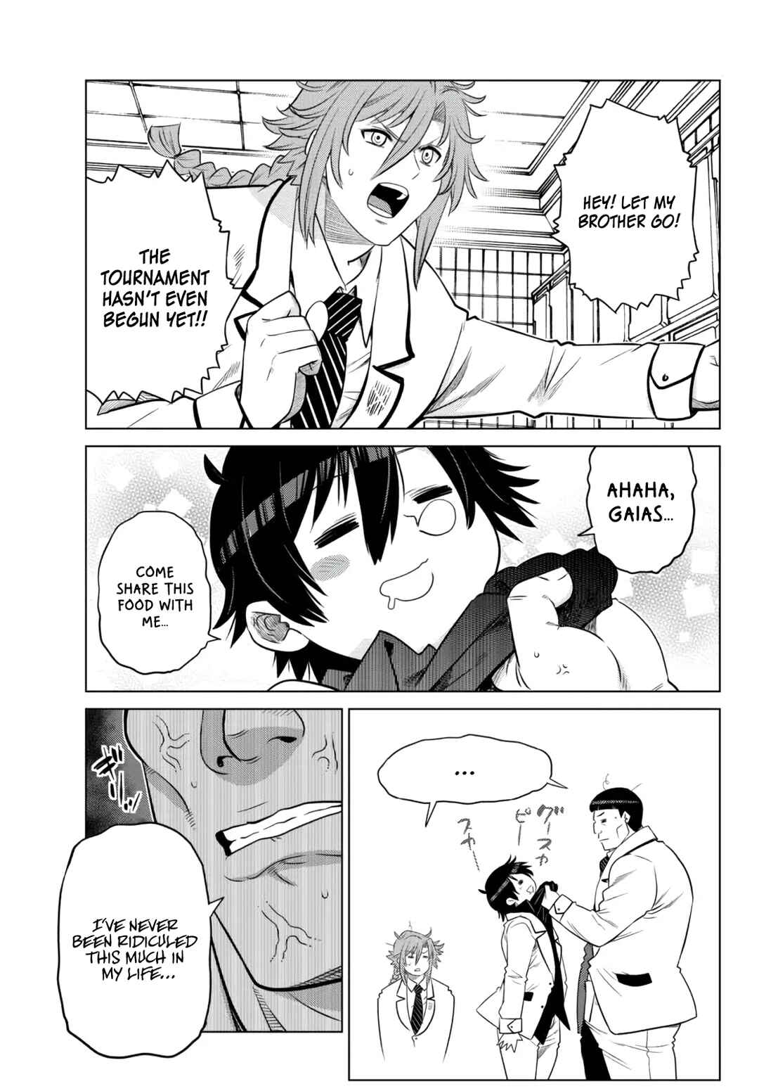 Ochikobore Datta Ani ga Jitsuha Saikyou ~Shijou Saikyou no Yuusha wa Tensei-shi, Gakuen de Mujikaku ni Musou Suru~ Chapter 12 - Page 14