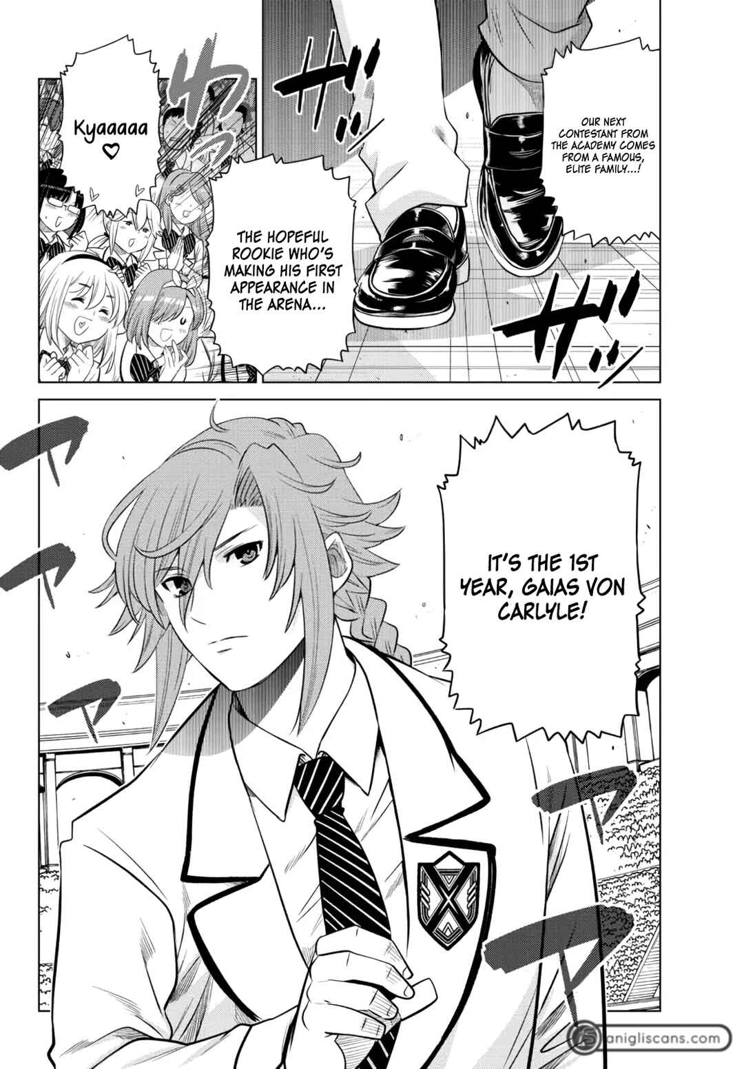 Ochikobore Datta Ani ga Jitsuha Saikyou ~Shijou Saikyou no Yuusha wa Tensei-shi, Gakuen de Mujikaku ni Musou Suru~ Chapter 12 - Page 27